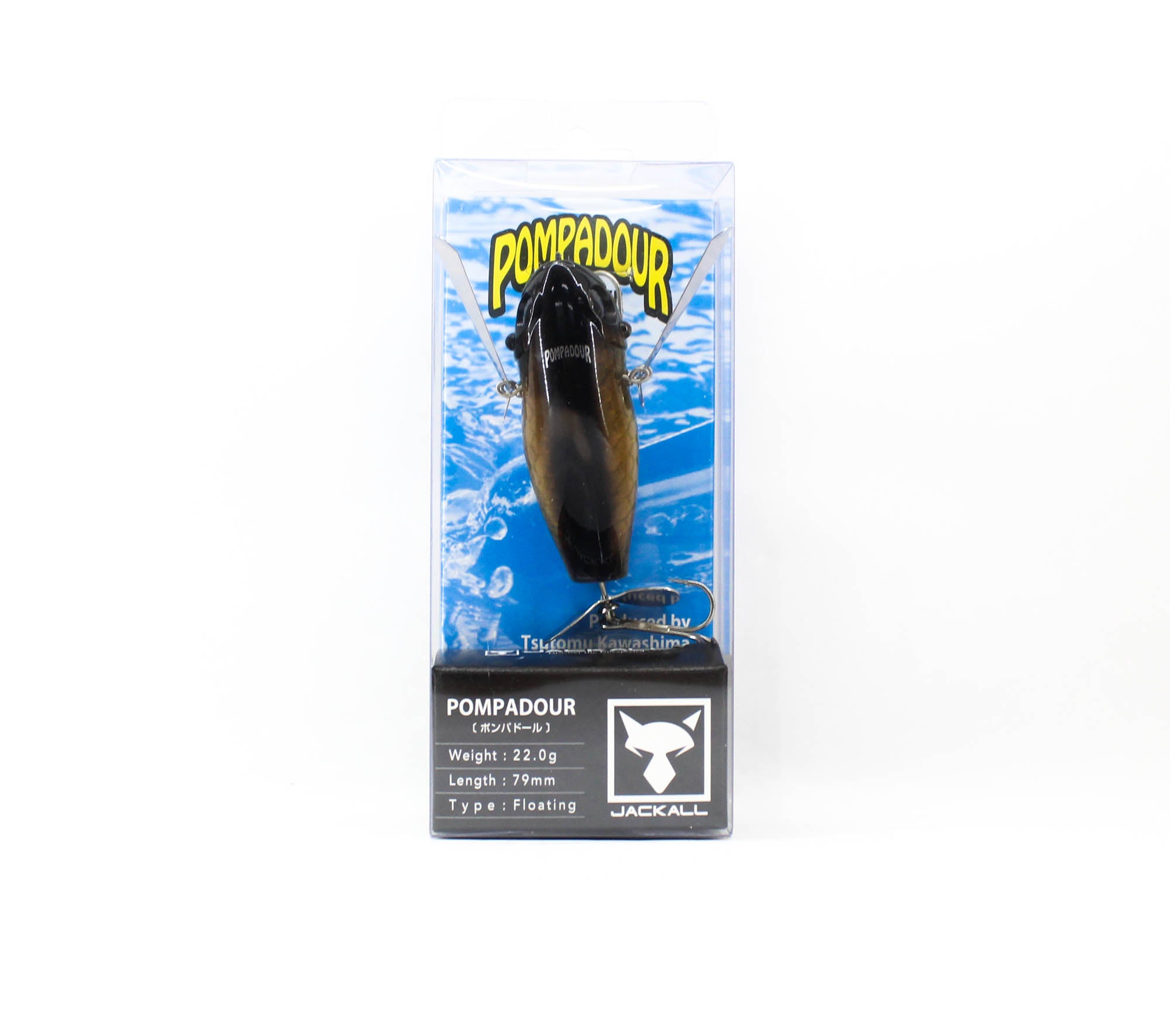 Jackall Pompadour 79 mm 22 grams Floating Lure IS Silver Hera (9487)