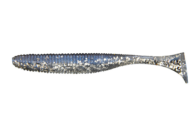 Jackall Soft Lure Rhythm Wave 4.8 Inches Mirror Ball Silver (9807)