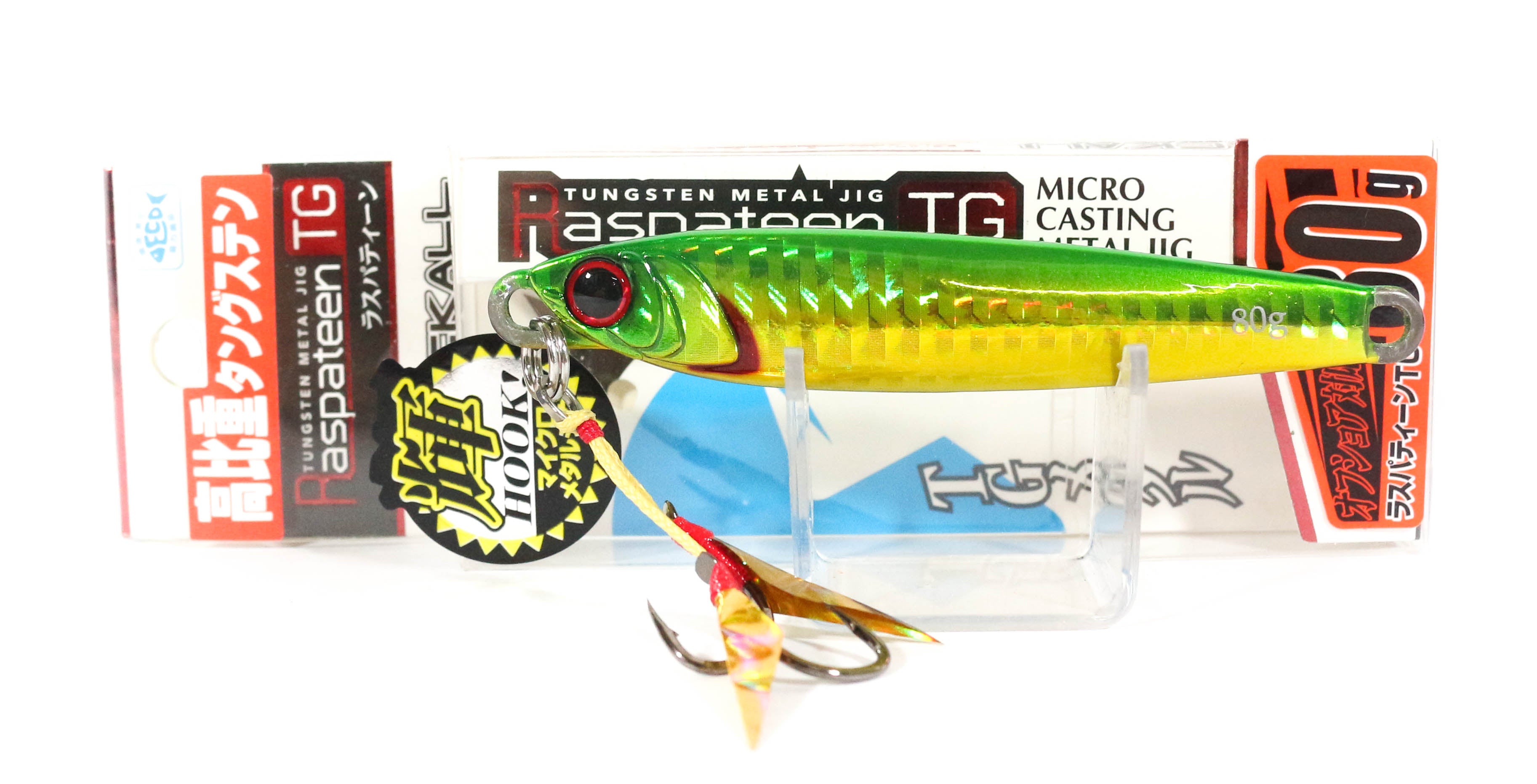 Jackall Metal Jig Raspateen TG Tungsten 80 grams Grikin (0025)