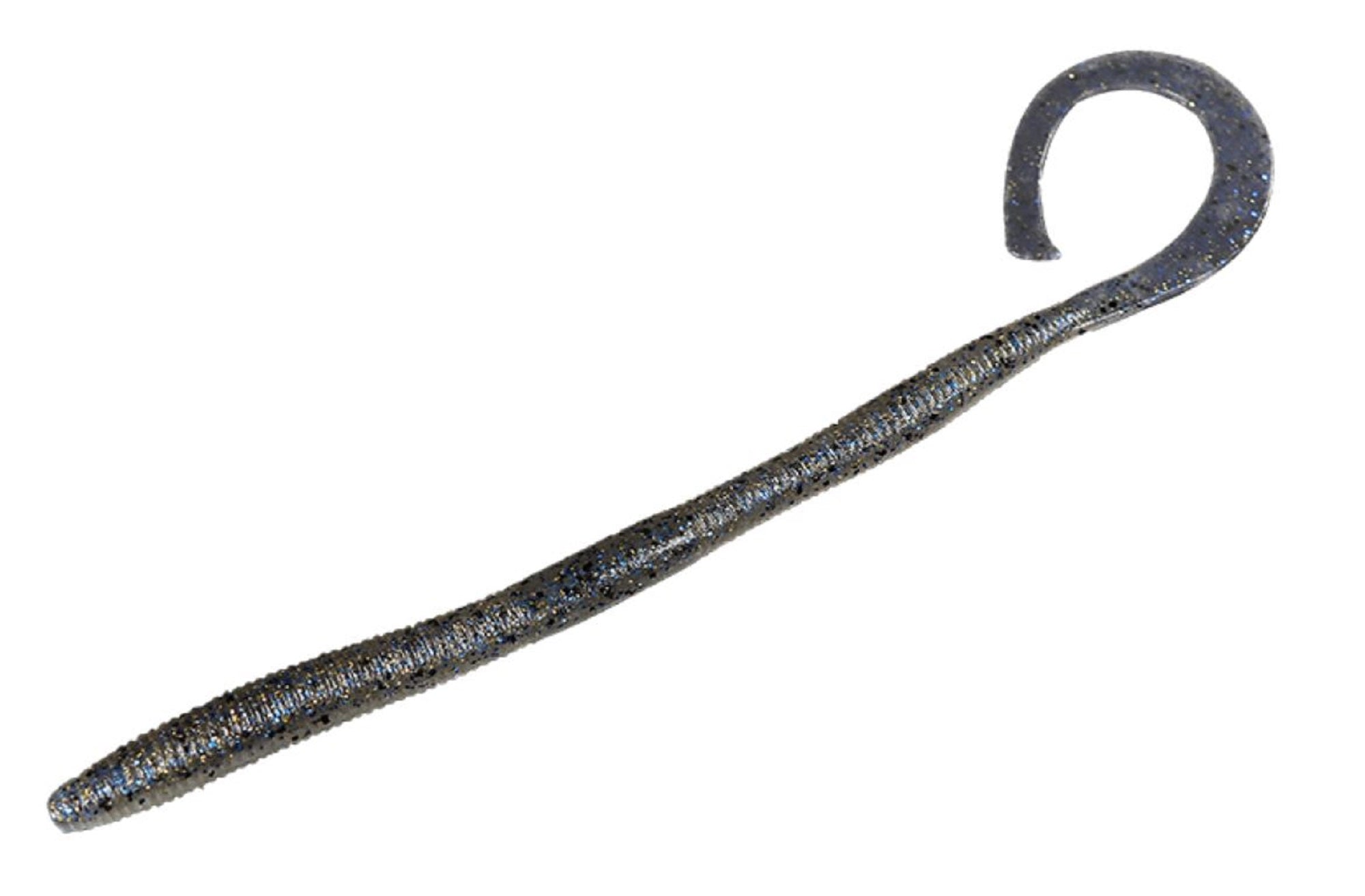 Jackall Soft Lure Flick Curly 3.8 Inches Bluegill Pearl White (0735)