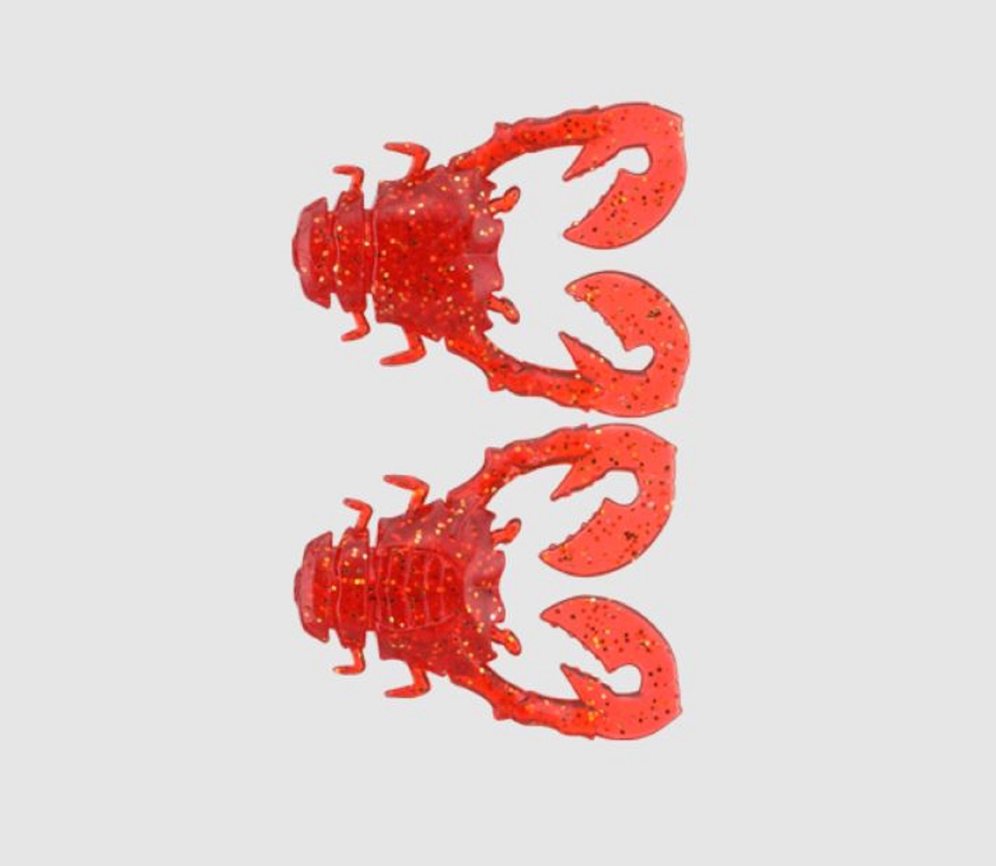 Jackall Soft Lure Chibi Chinu Kani 1 Inches Red Gold Flake (1664)