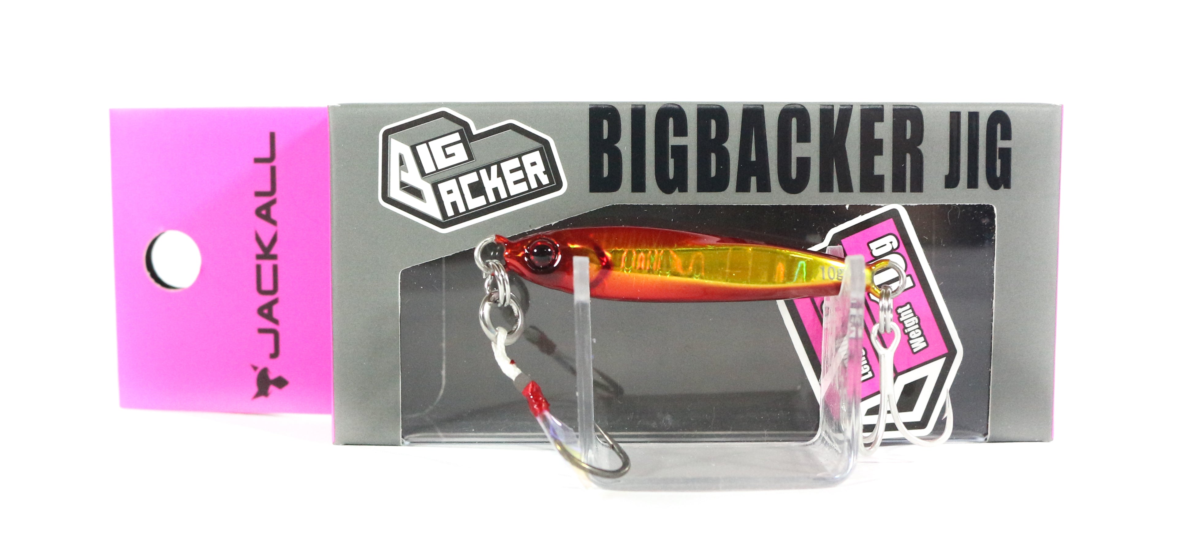 Jackall Metal Jig Big Backer 10 grams Red Gold (5143)