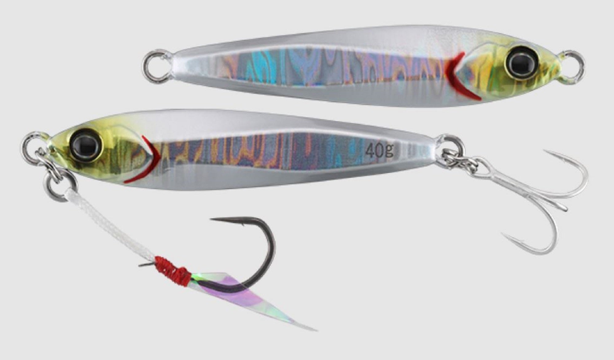 Jackall Metal Jig Big Backer 10 grams Shirasu Silver (5150)