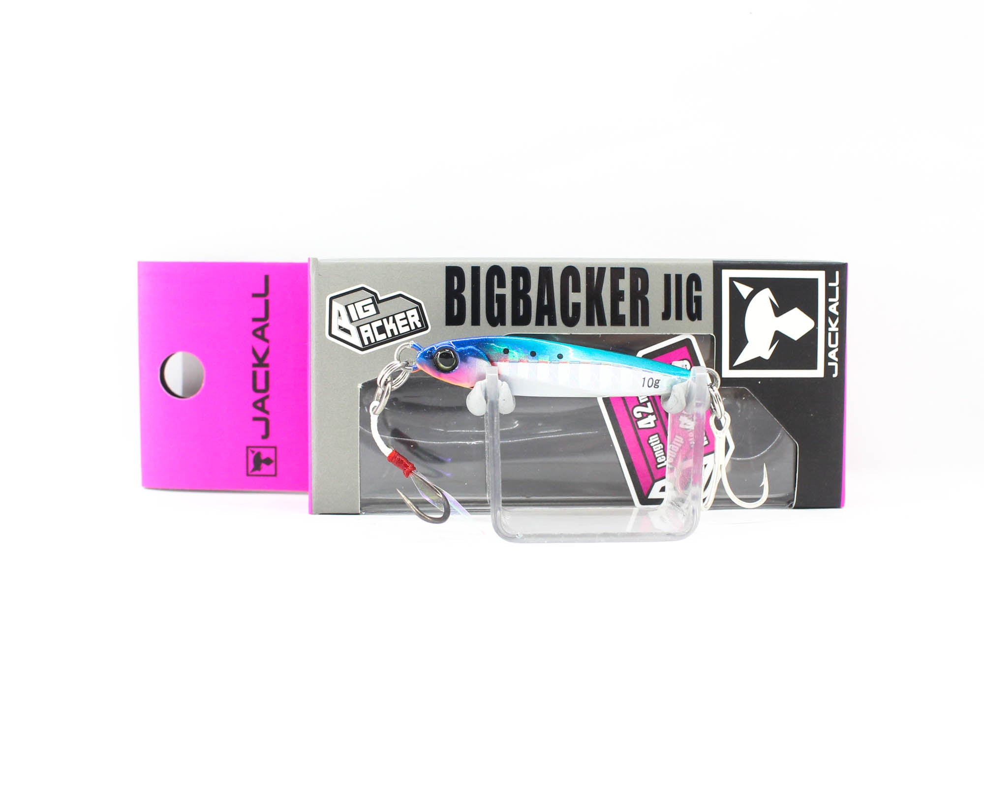 Jackall Metal Jig Big Backer 10 grams Iwashi Glow (5181)