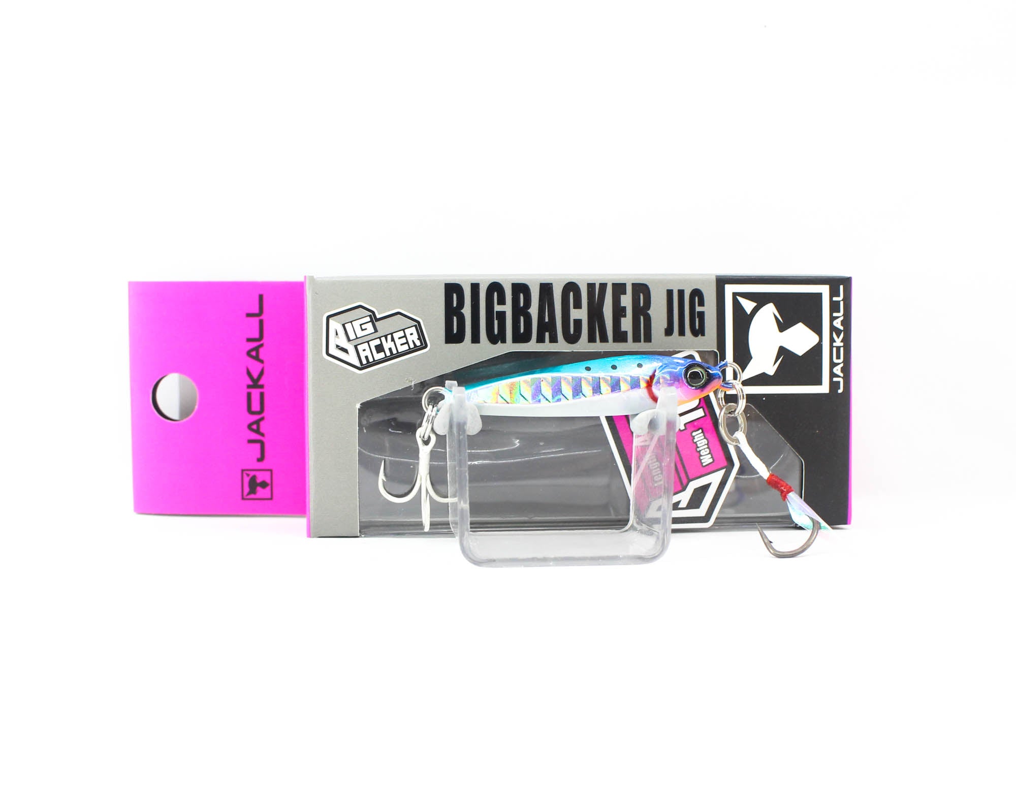 Jackall Metal Jig Big Backer 10 grams Iwashi Glow (5181)