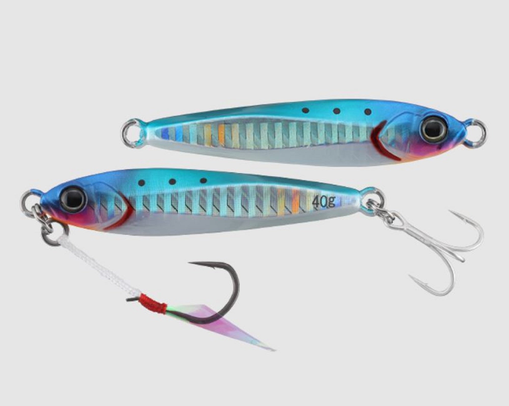 Jackall Metal Jig Big Backer 10 grams Iwashi Glow (5181)