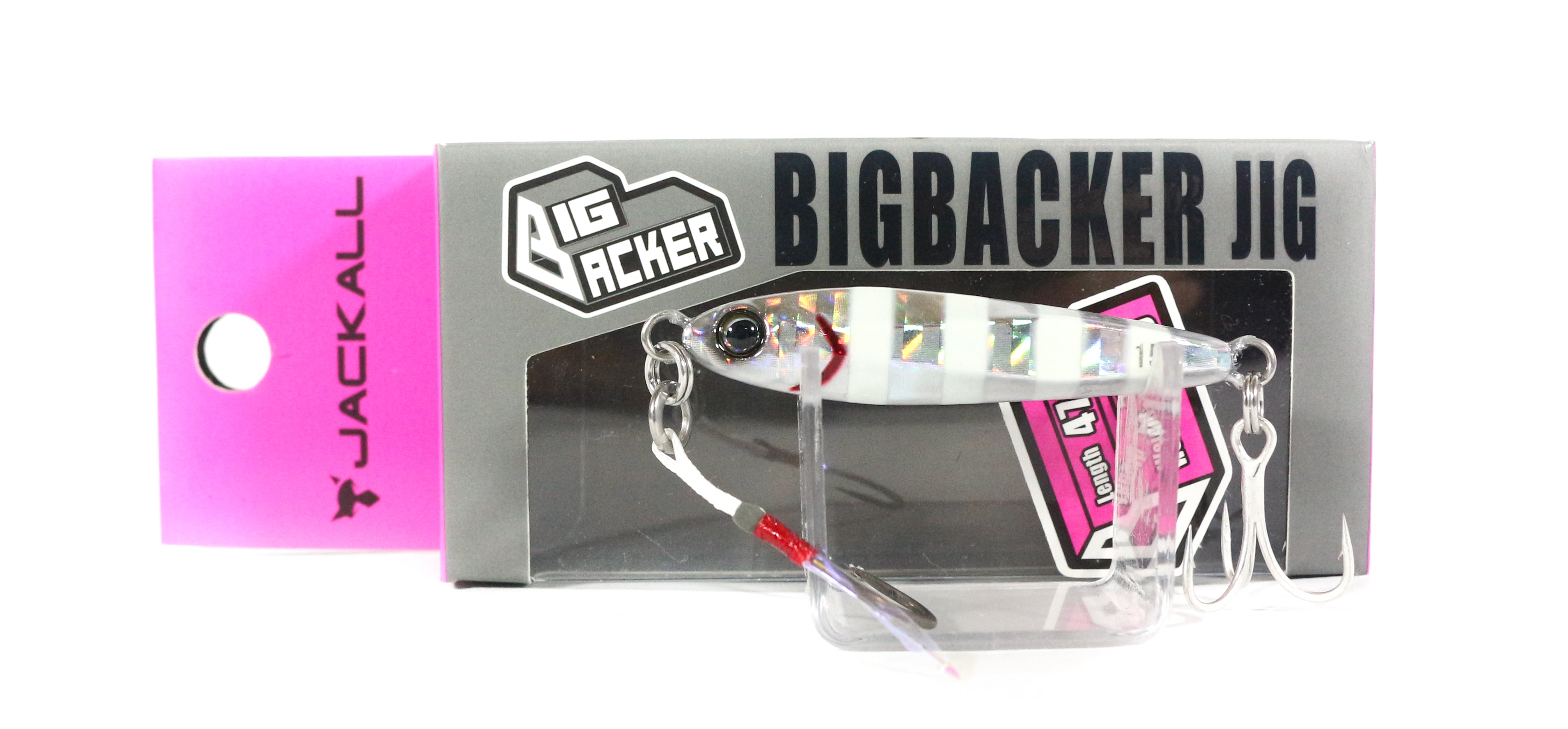 Jackall Metal Jig Big Backer 15 grams Glow Stripe (5242)