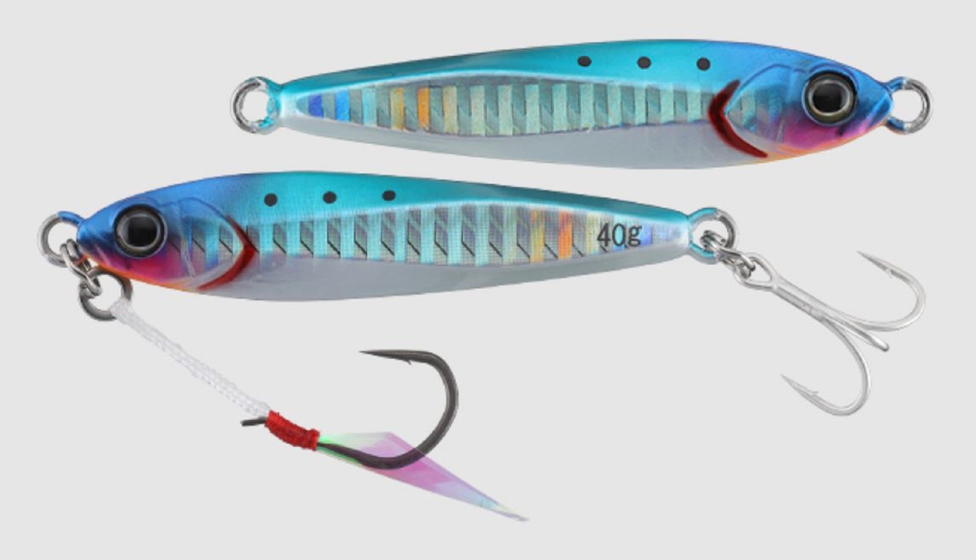 Jackall Metal Jig Big Backer 30 grams Iwashi Glow (5426)
