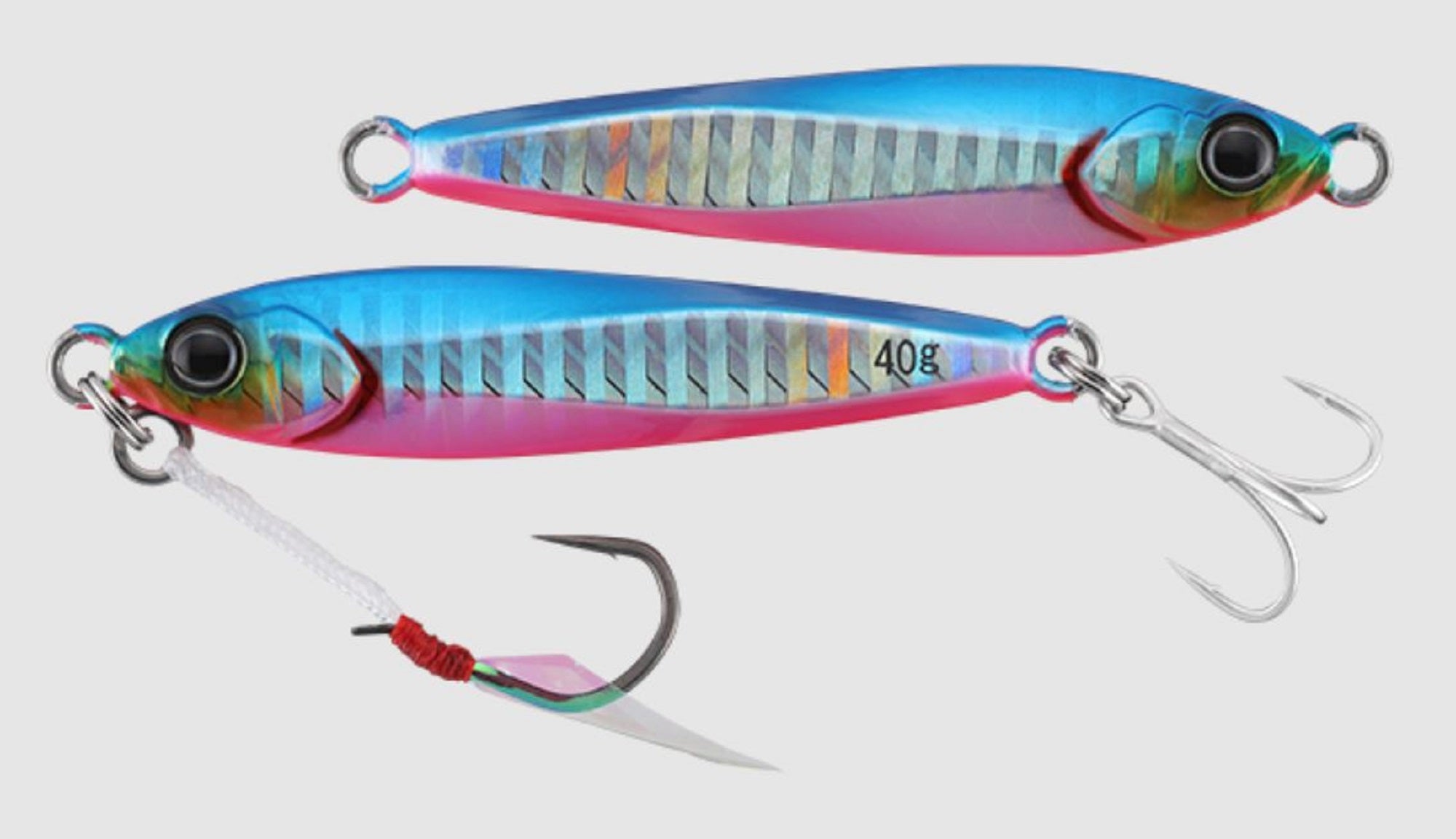 Jackall Metal Jig Big Backer 40 grams Blue Pink (5440)
