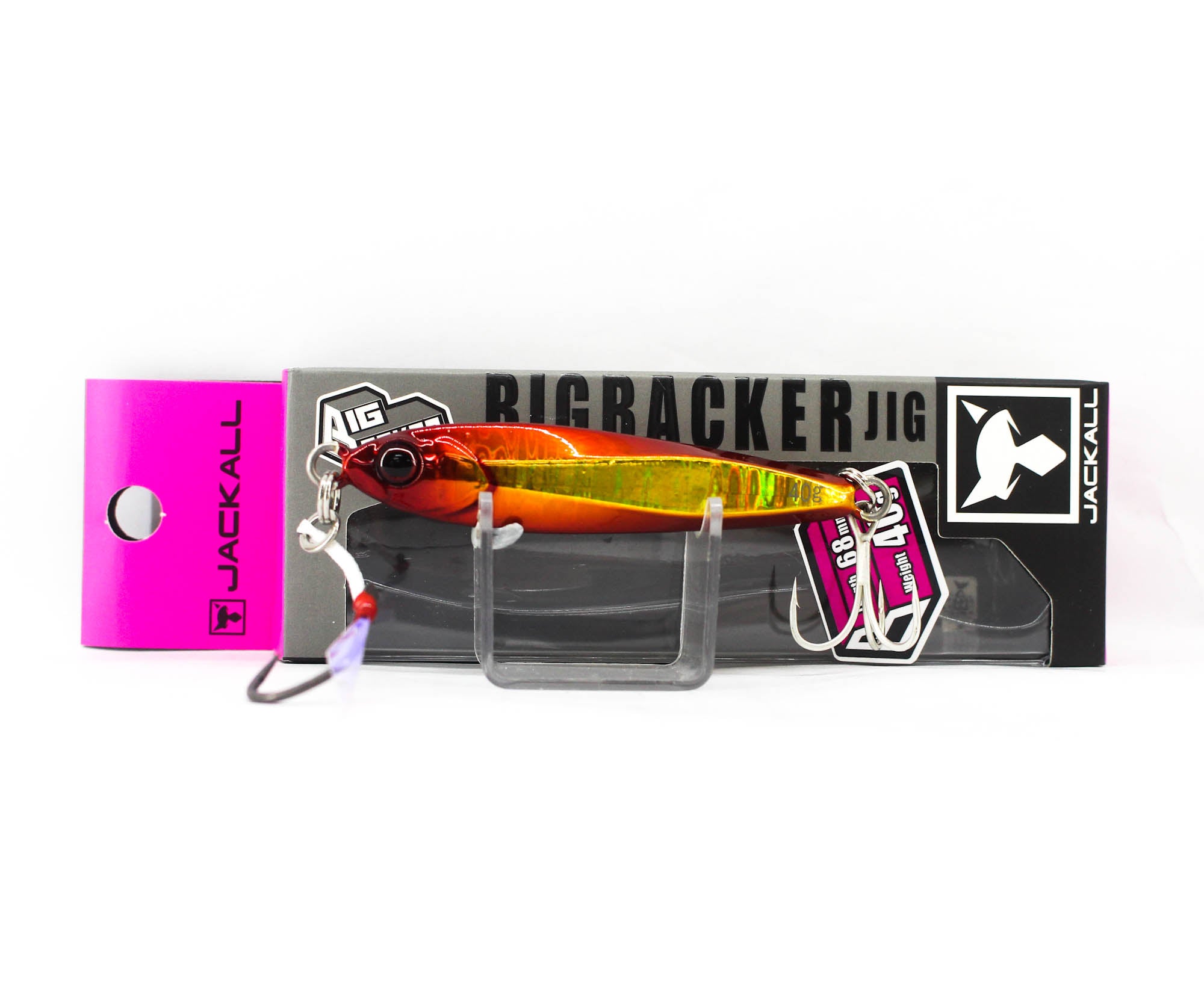 Jackall Metal Jig Big Backer 40 grams Red Gold (5464)