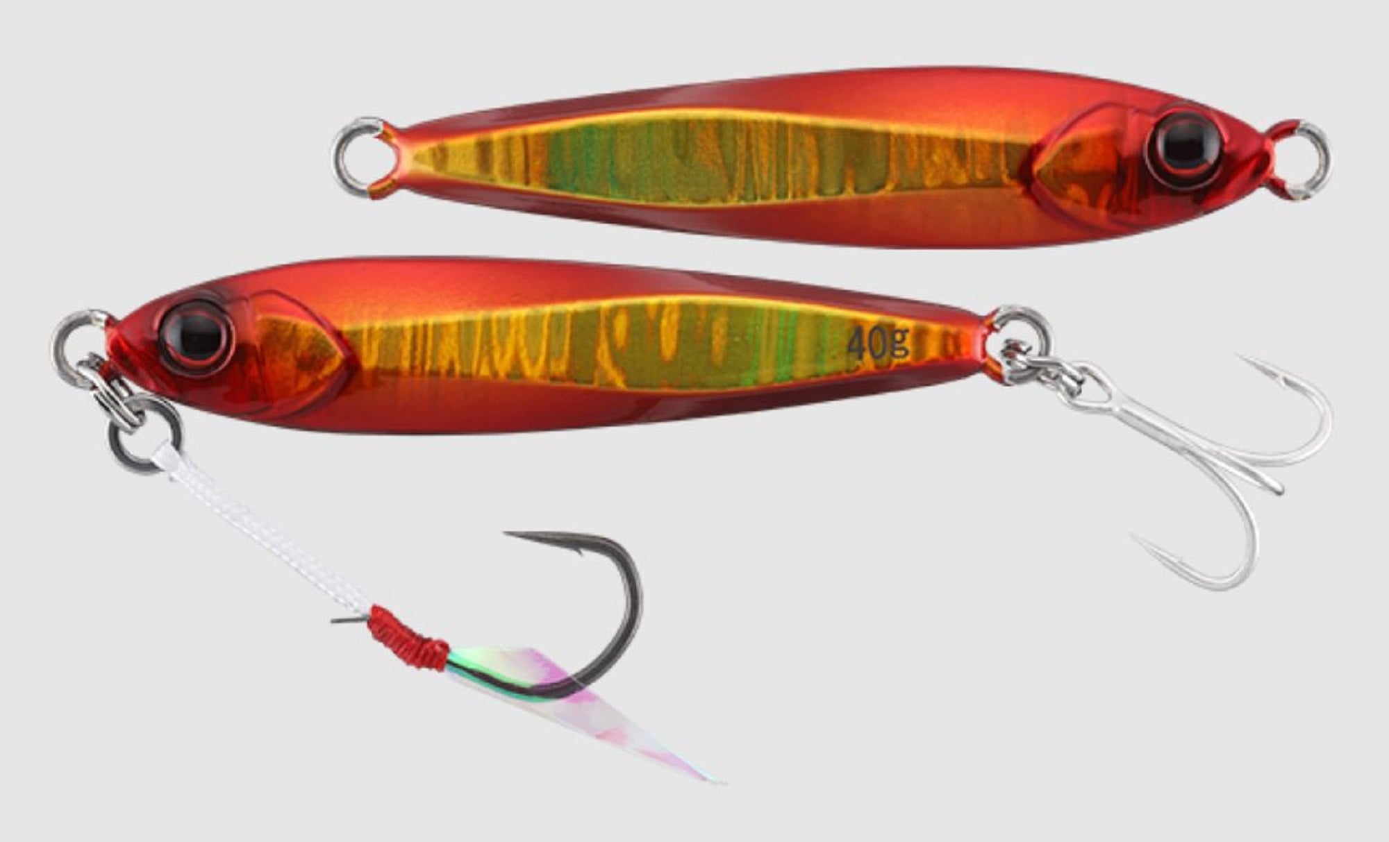 Jackall Metal Jig Big Backer 40 grams Red Gold (5464)