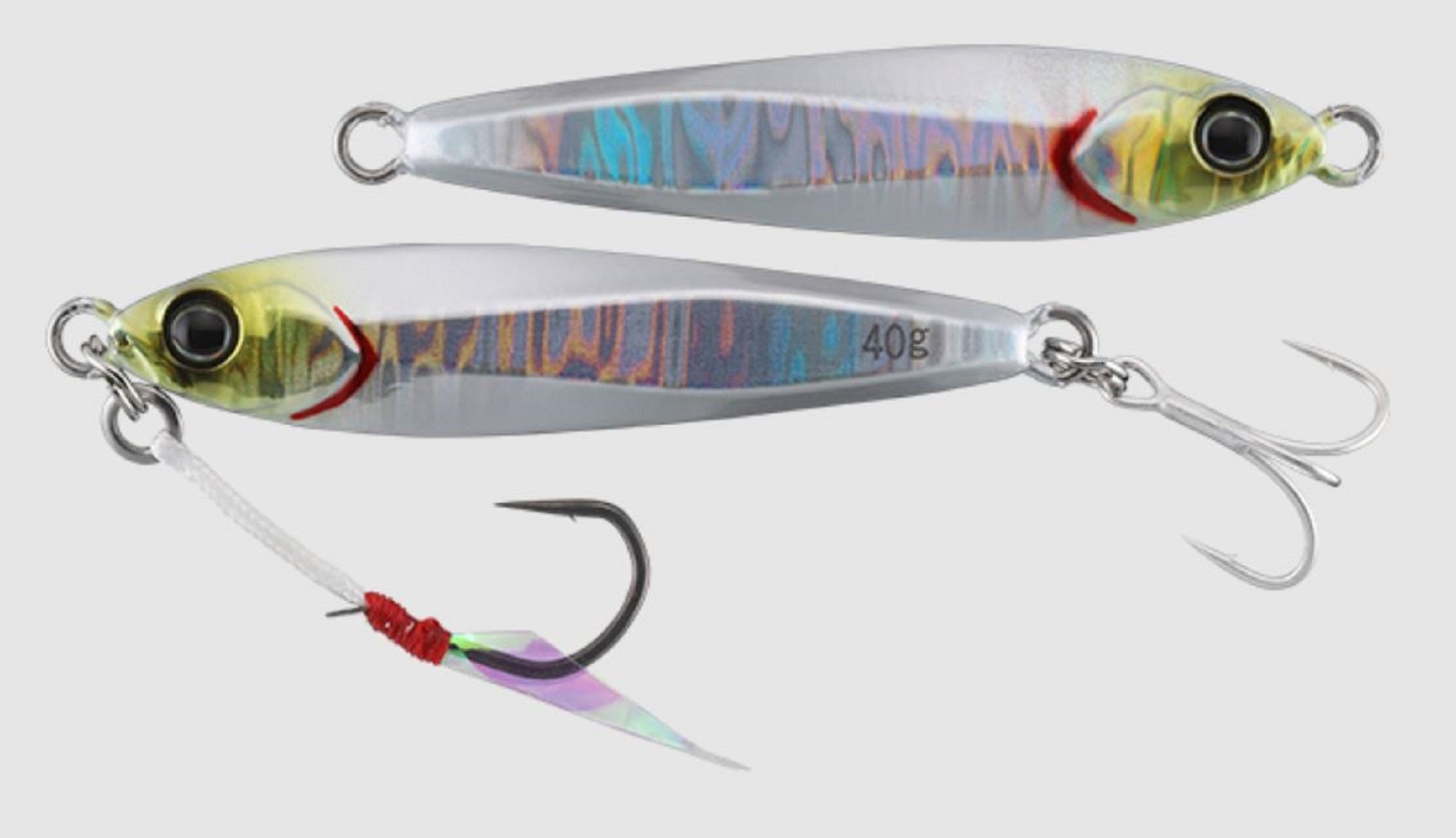 Jackall Metal Jig Big Backer 40 grams Shirasu (5471)