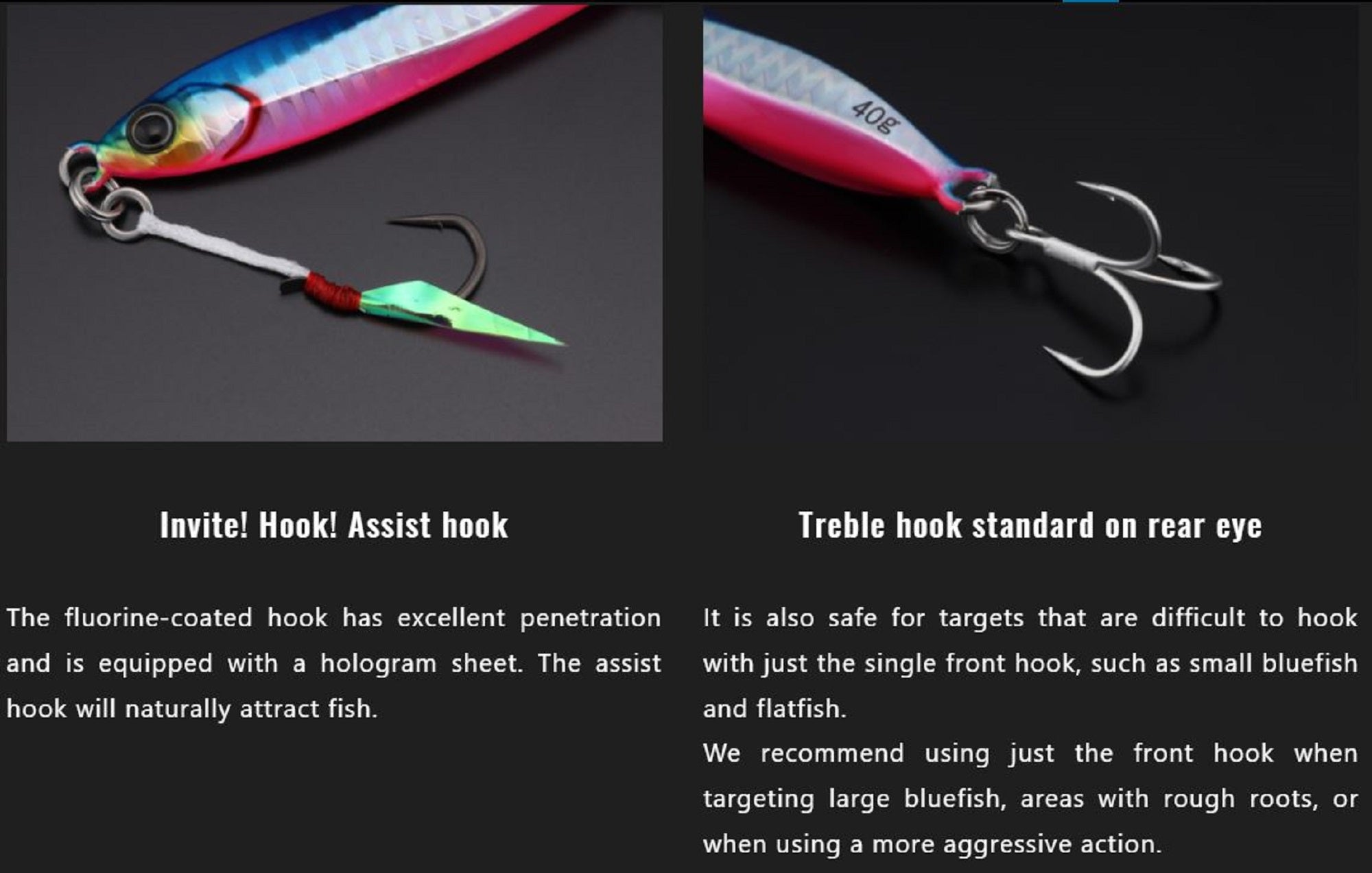 Jackall Metal Jig Big Backer 60 grams Glow Pink Purple (5570)