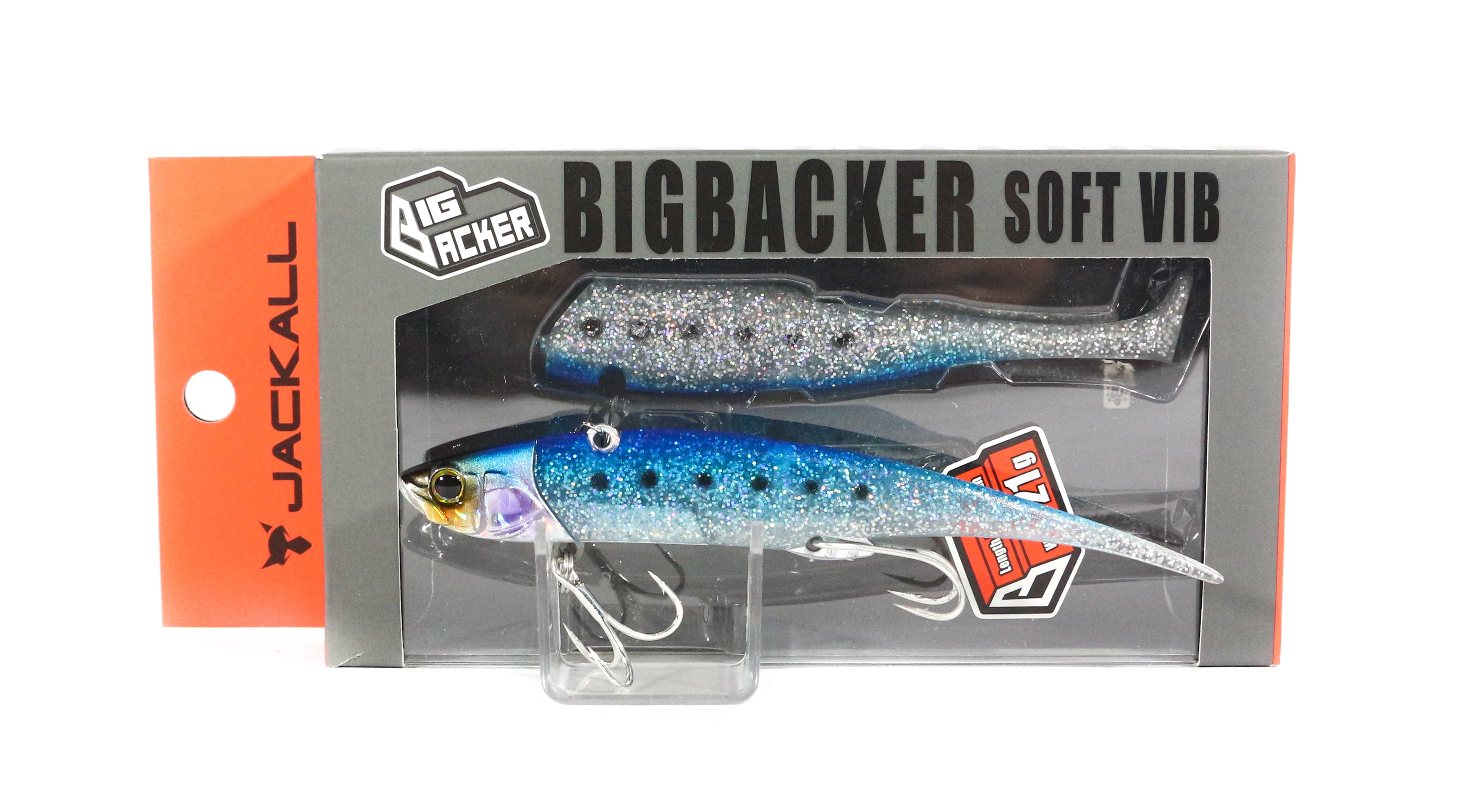 Sale Jackall Big Backer Soft Vib 21 grams 115 mm Sinking Lure Iwashi (5716)