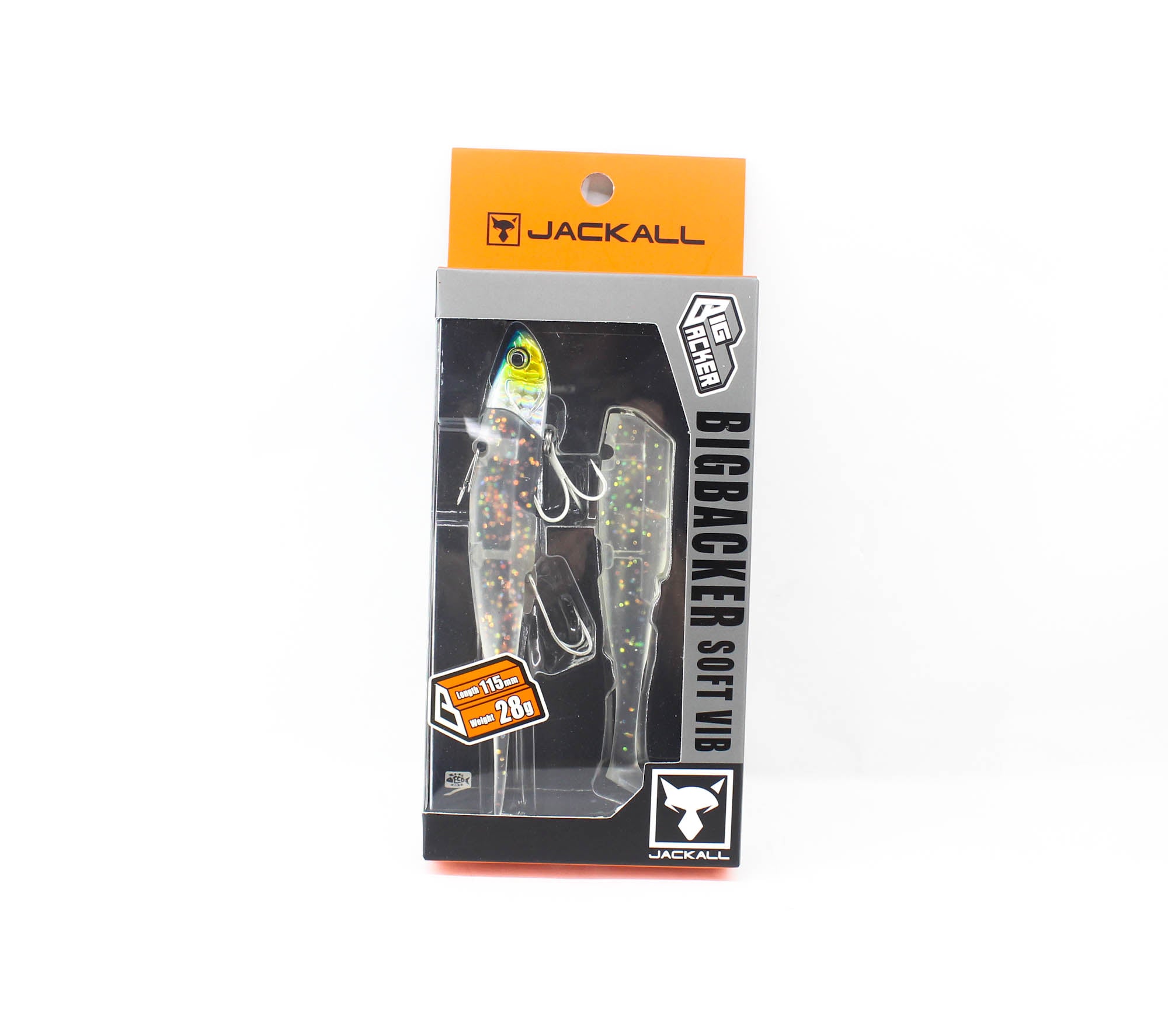 Sale Jackall Big Backer Soft Vib 28 grams 115 mm Sinking Lure S UV (5860)
