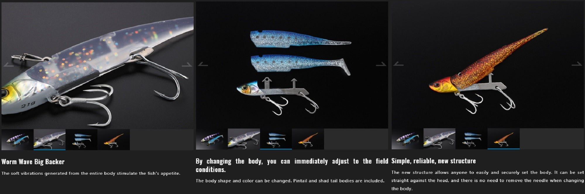 Sale Jackall Big Backer Soft Vib 28 grams 115 mm Sinking Lure S UV (5860)