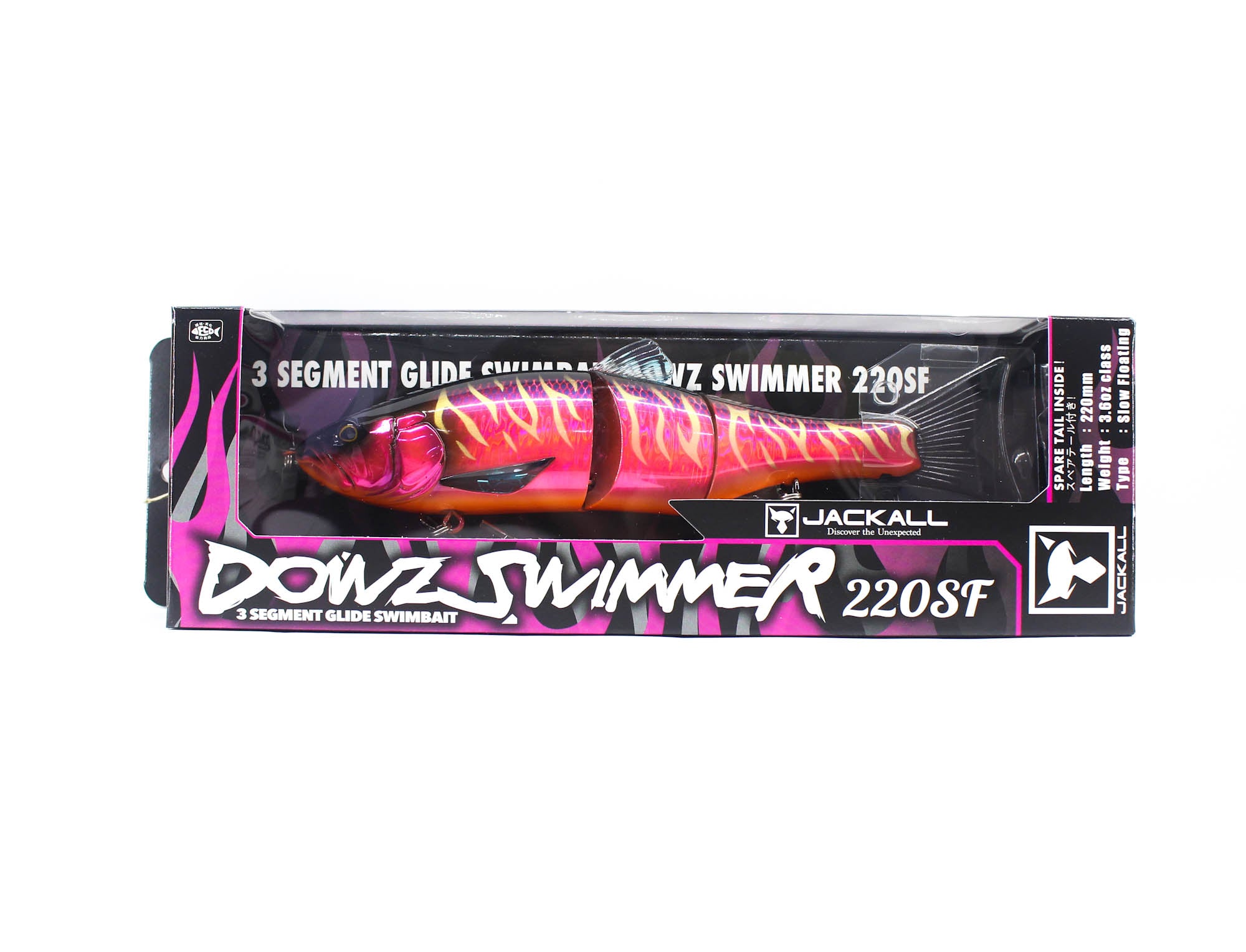 Jackall Dowzswimmer 220 SF Floating Lure Maruhata Spark Flash (6409)