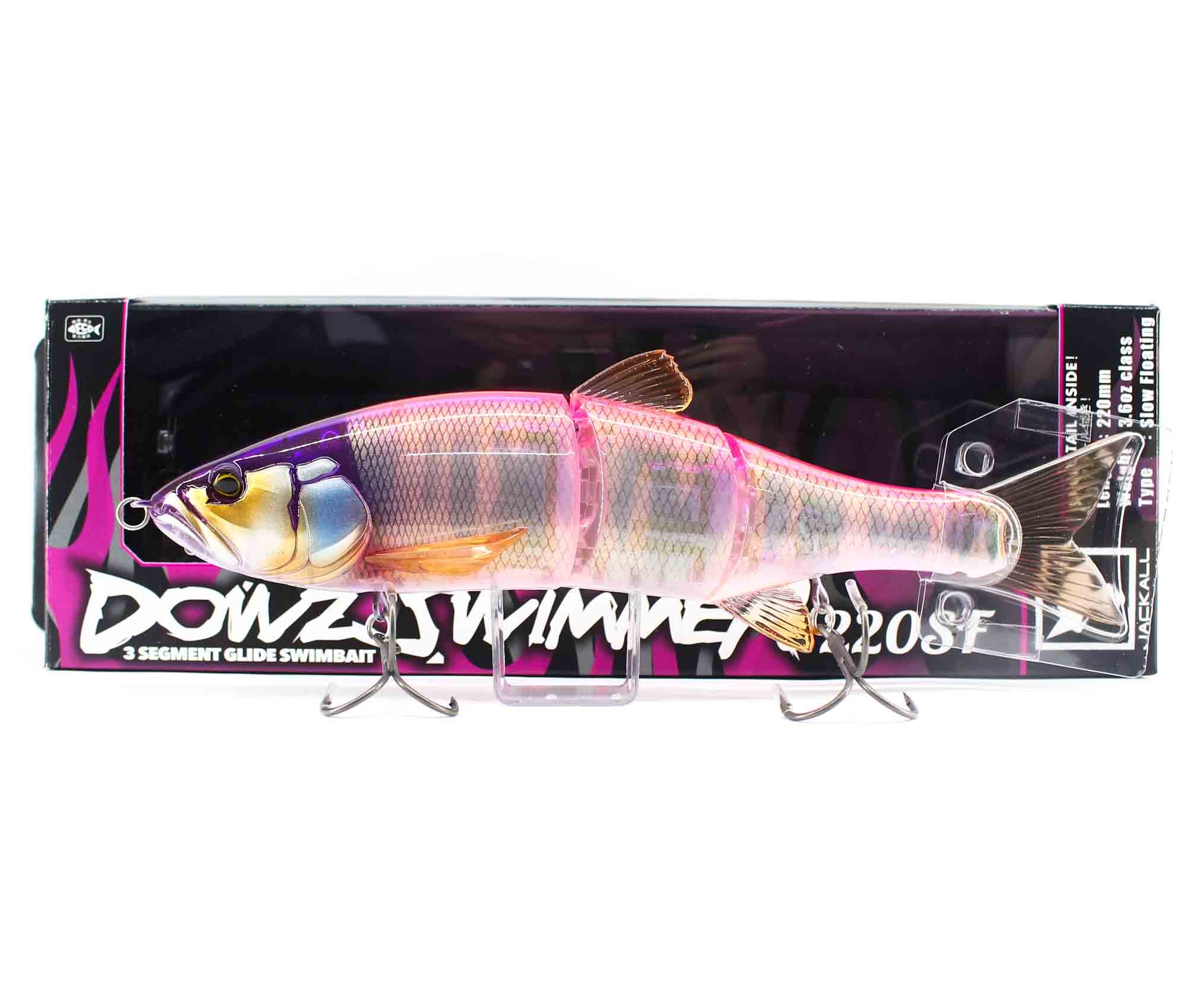 Jackall Dowzswimmer 220 SF Floating Lure Pink Back Swimmer (6423)