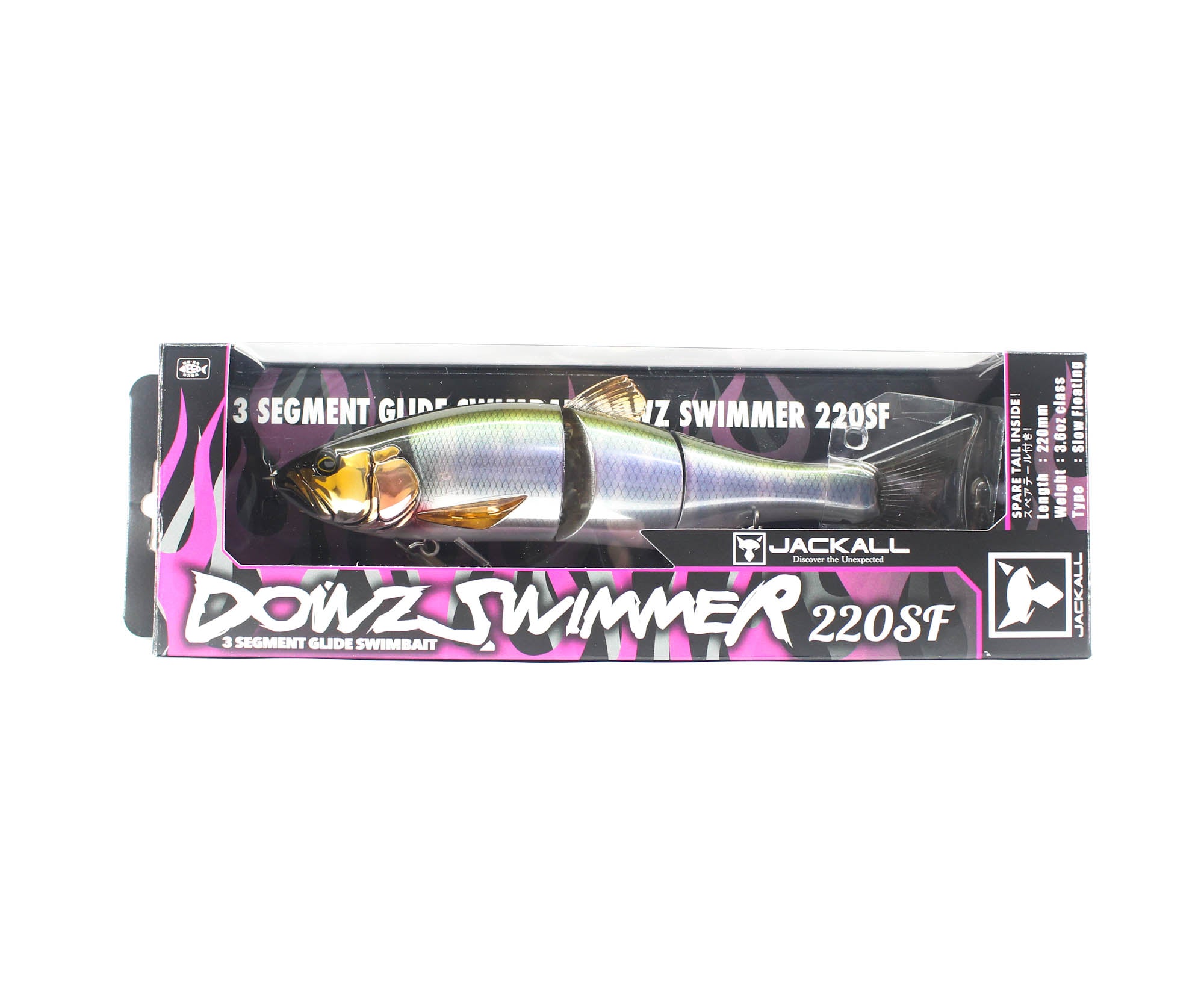 Jackall Dowzswimmer 220 SF Floating Lure Hologram Swimmer (6430)