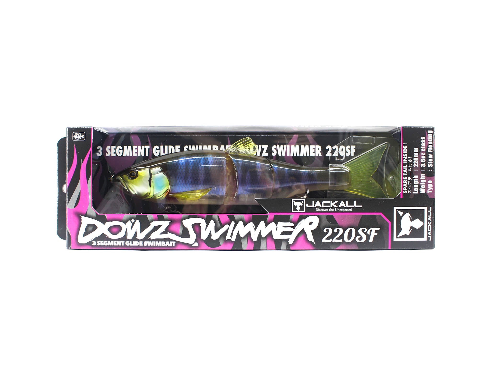 Jackall Dowzswimmer 220 SF Floating Lure Natural Swimmer (6447)