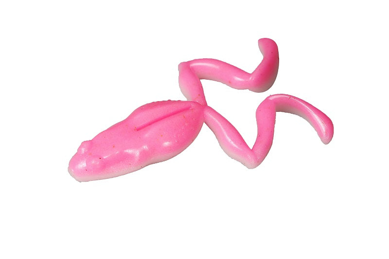 Jackall Soft Lure Clone Frog 3 pieces per pack Pink Frog (6836)