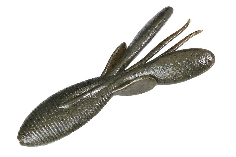 Jackall Soft Lure Fivoss 3.8 Inch 5 pcs Green Pumpkin Pepper (7291)