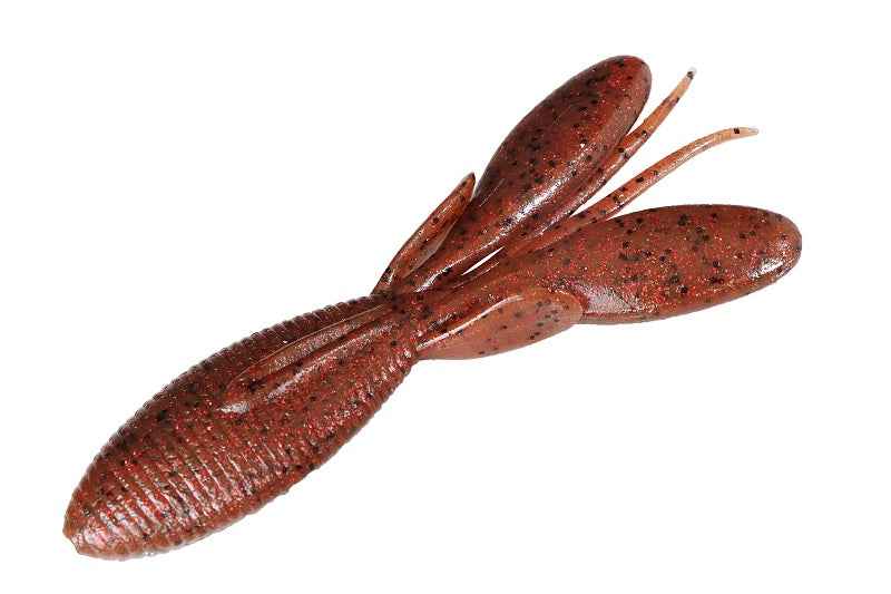 Jackall Soft Lure Fivoss 3.8 Inch 5 pcs Ebimiso Red Flake (7307)
