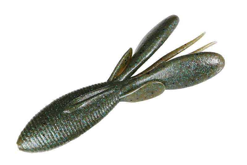 Jackall Soft Lure Fivoss 3.8 Inch 5 pcs Green Pumpkin Goby (7345)