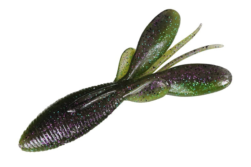 Jackall Soft Lure Fivoss 3.8 Inch 5 pcs Muddy Gill (7376)