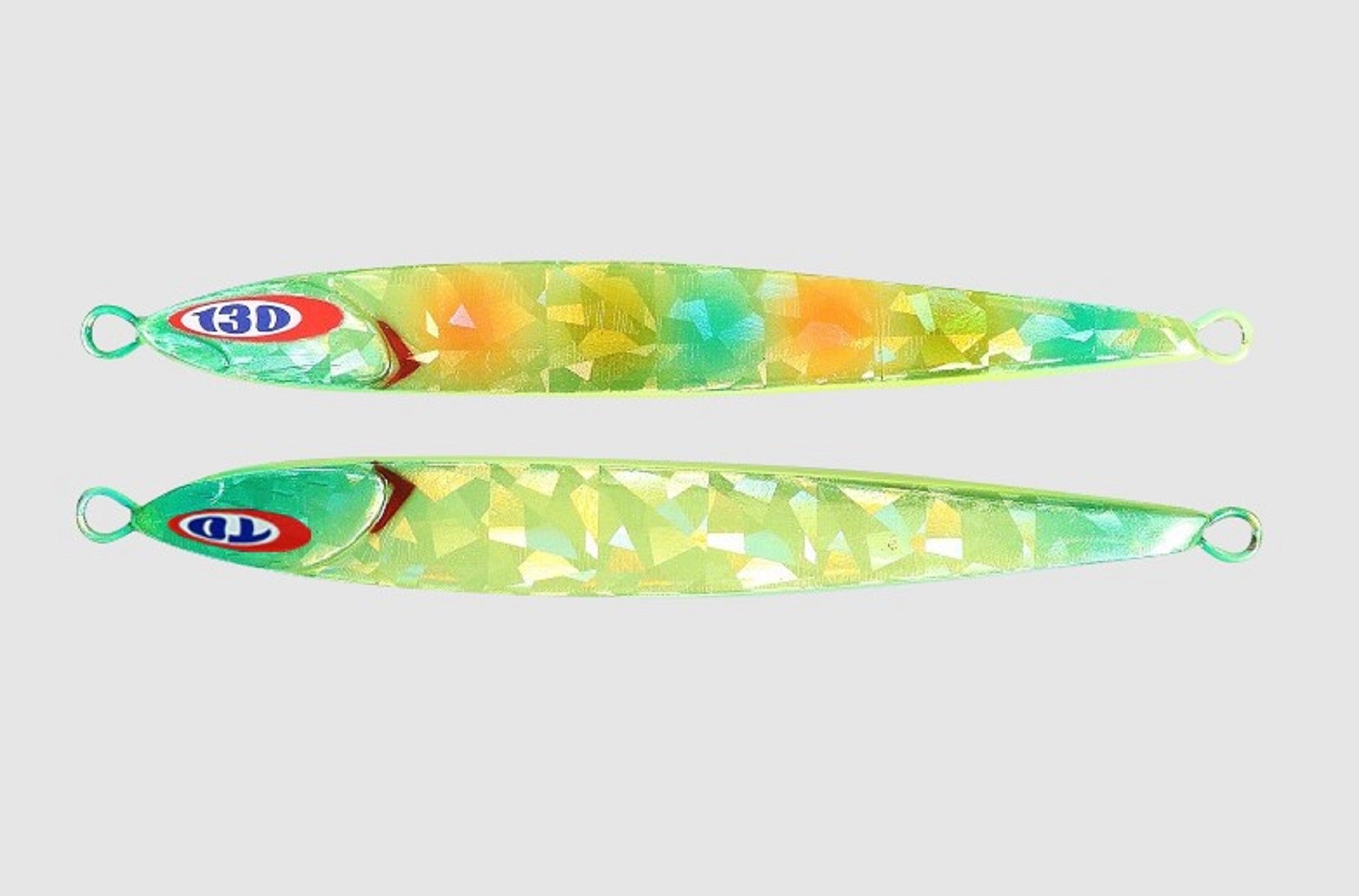 Jackall Metal Jig Anchovy Type 0 Flush Fall 80g Dragon Chartreuse (8120)