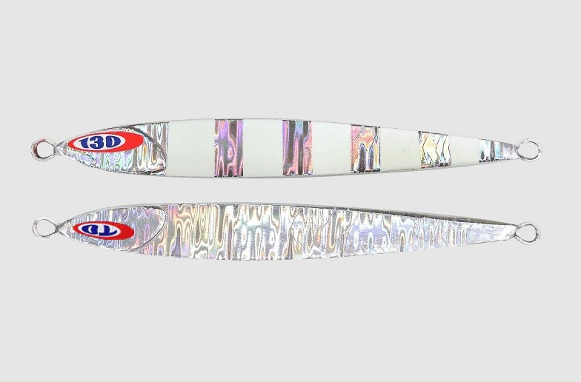 Jackall Metal Jig Anchovy Type 0 Flush Fall 200 grams Glow Stripe (8465)