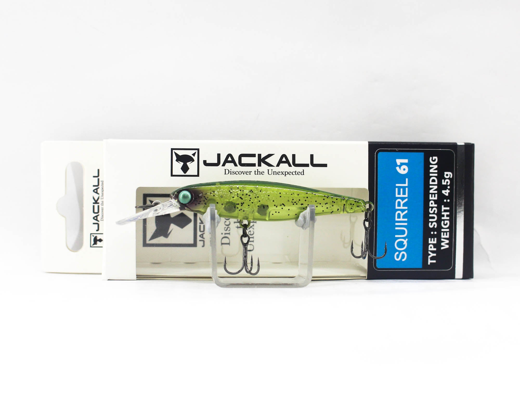 Jackall Squirrel 61SP Suspend Lure Watermelon Seed (8939)