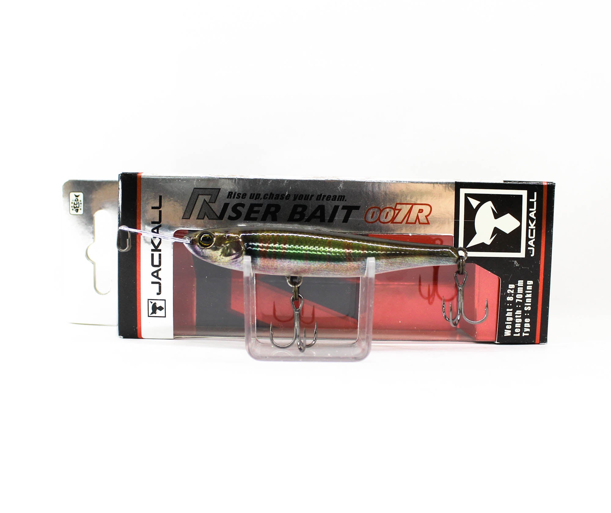 Jackall Riser Bait 007R 70mm Topwater Sinking Lure RT Oikawa Male (9219)