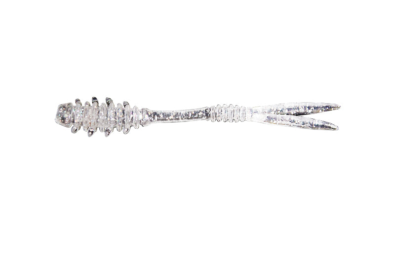 Jackall Soft Lure Amiami Micro Under 1 Inch Clear Flake (0208)