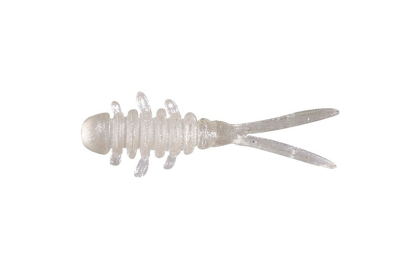 Jackall Soft Lure Amiami Micro Under 1 Inch Clear Glow Crush (0260)