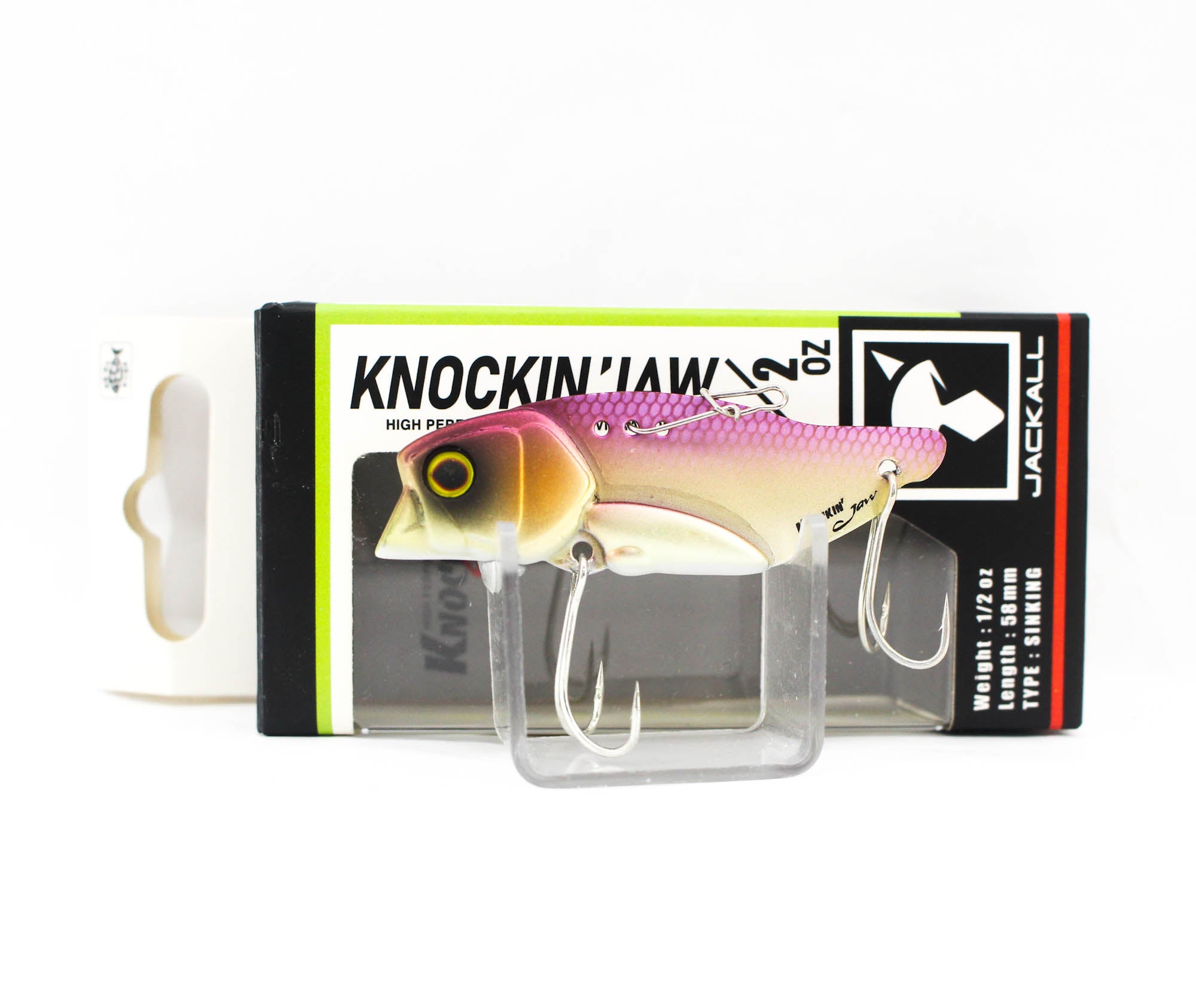 Jackall Knocking Jaw Metal Vibration 1/2 oz 58 mm Sinking Lure Wak (0611)