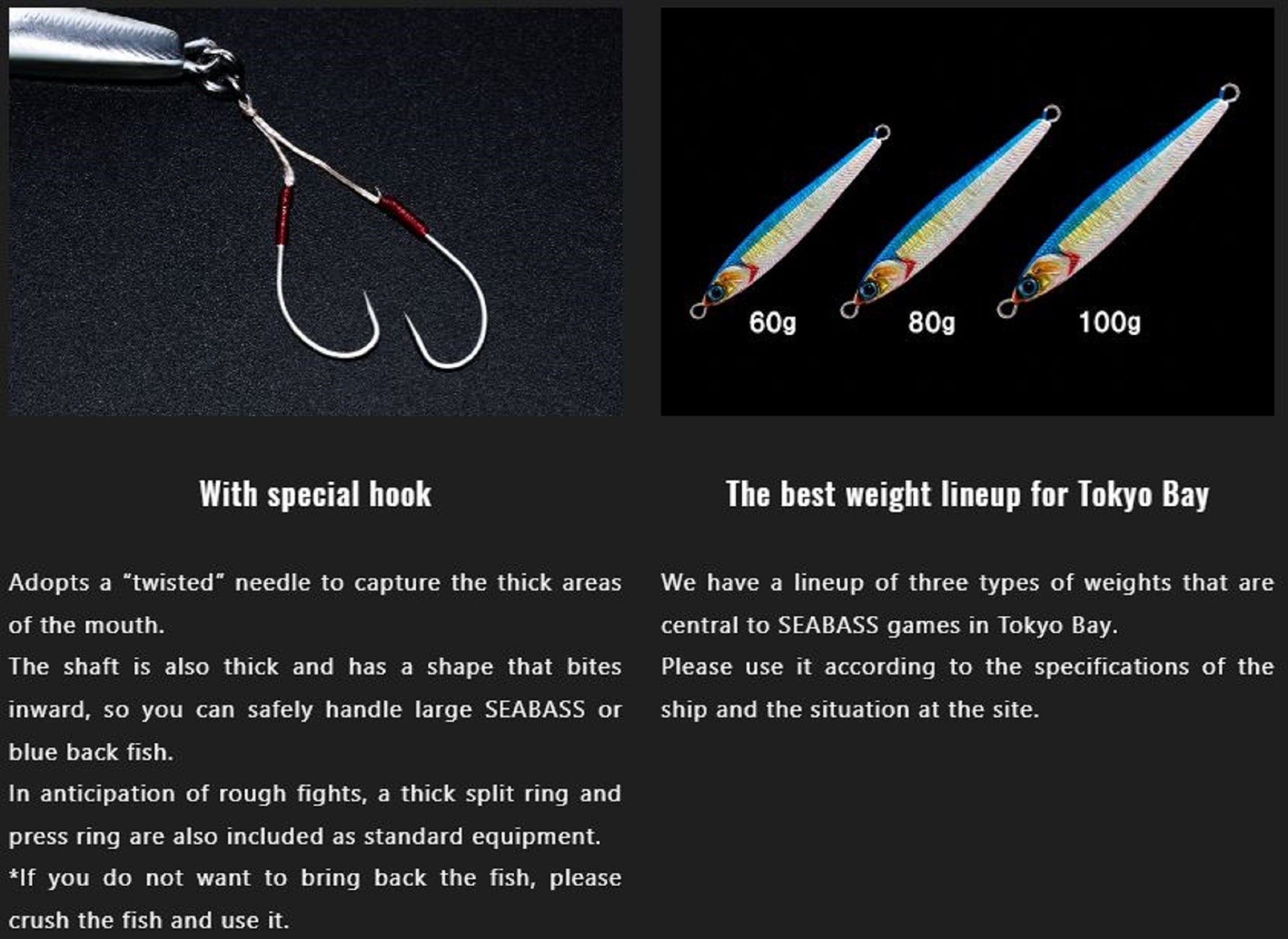 Sale Jackall Metal Jig Seabass Anchovy Metal 60 grams Blue Pink (0819)