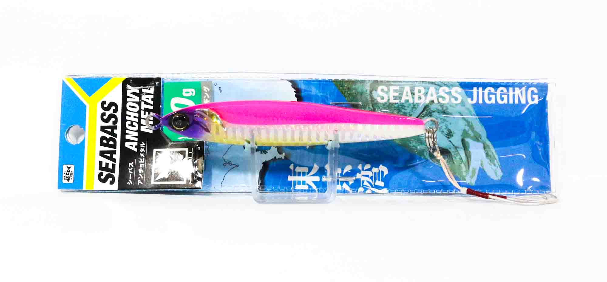 Sale Jackall Metal Jig Seabass Anchovy Metal 80 grams Pink Silver (0901)