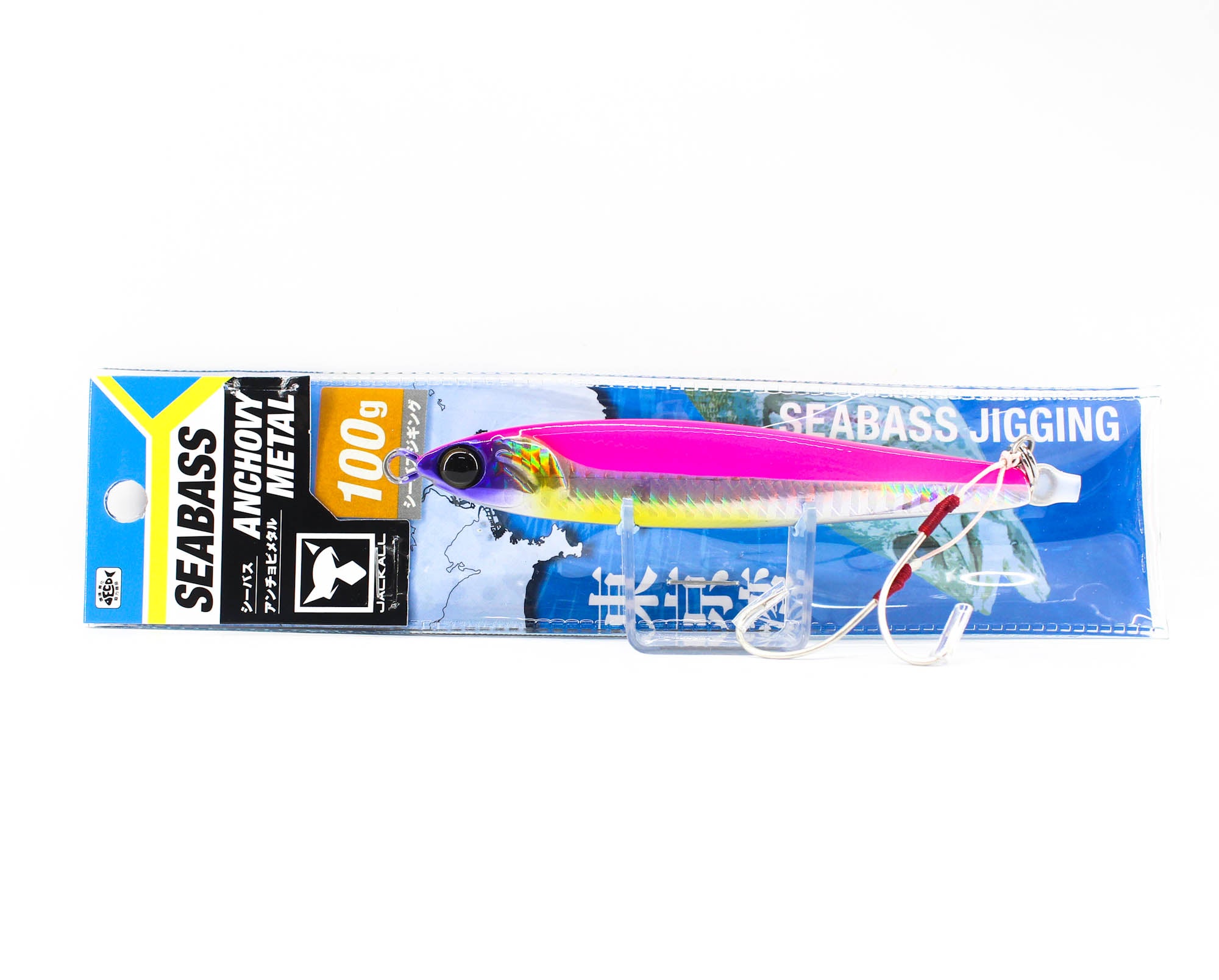 Sale Jackall Metal Jig Seabass Anchovy Metal 100 grams Pink Silver (0963)