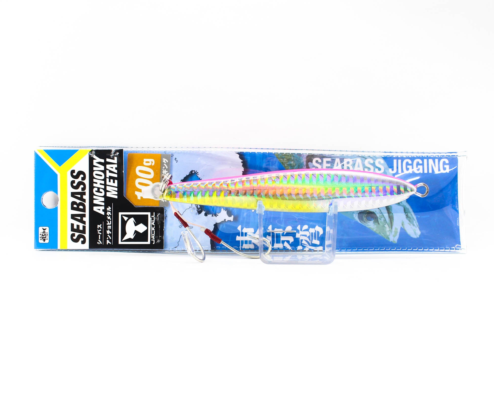 Sale Jackall Metal Jig Seabass Anchovy Metal 100 grams Pink Silver (0963)