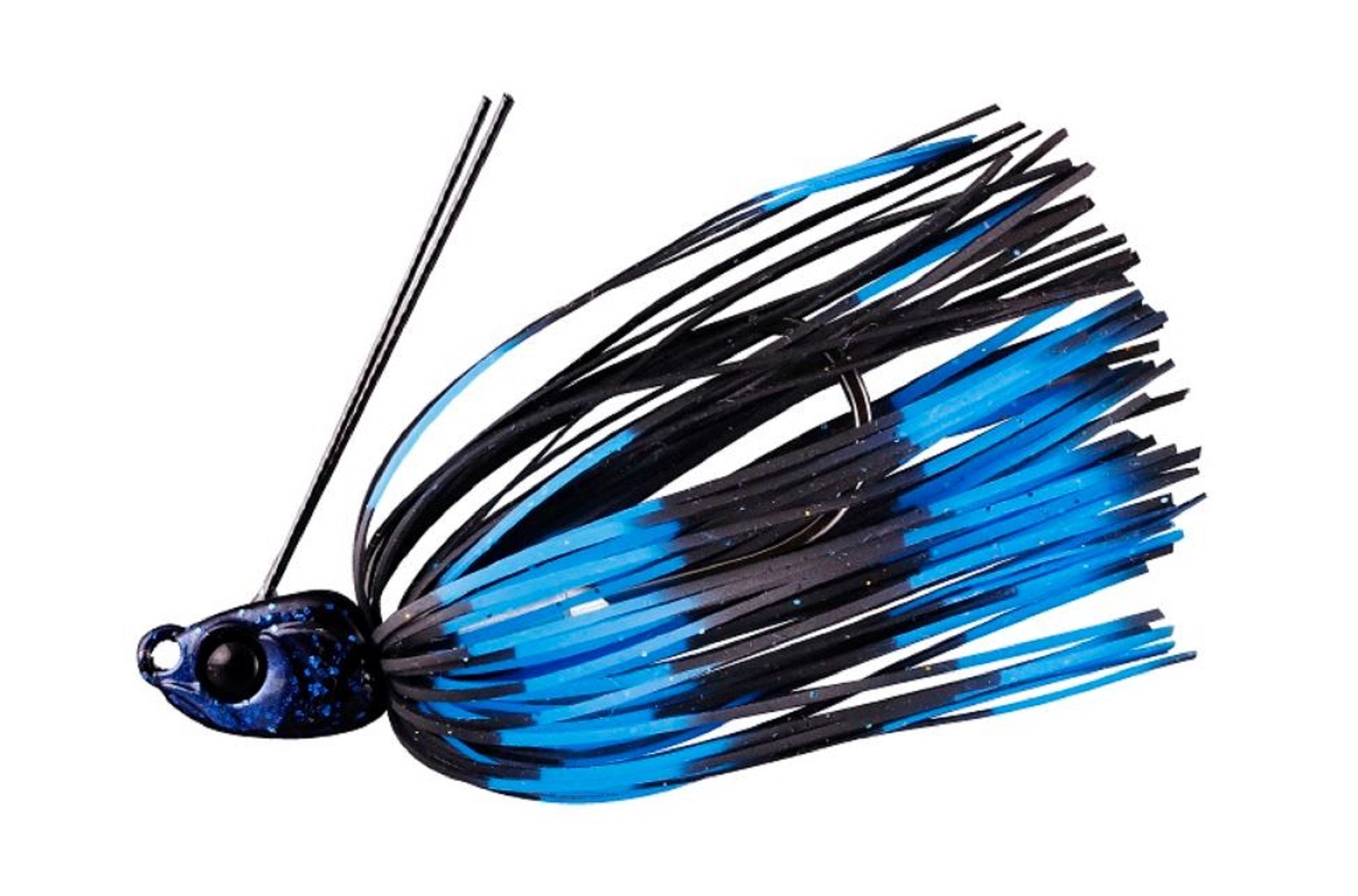 Jackall B Crawl Swimmer 3/16 oz Black Blue Stripe (1236)