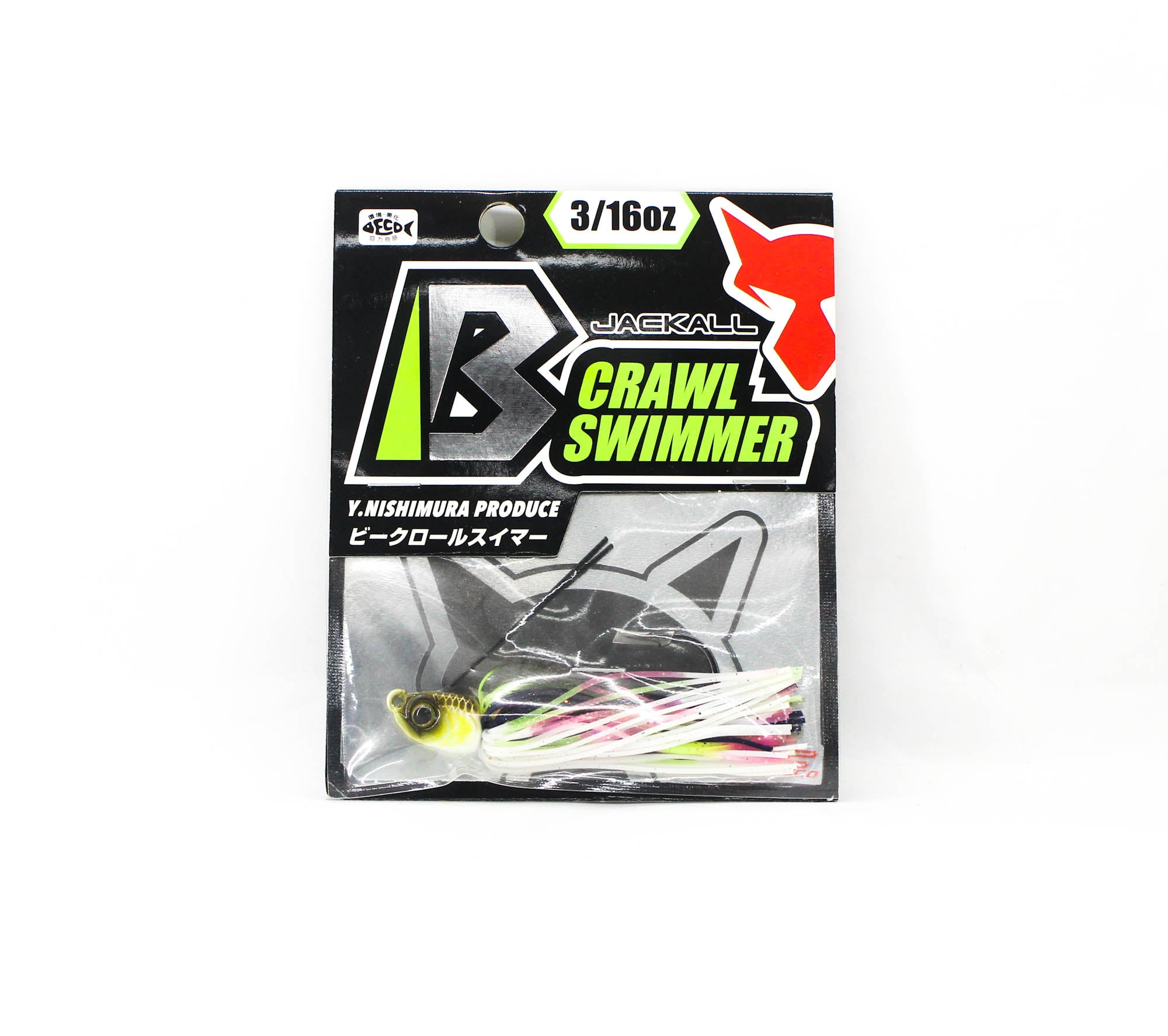 Jackall B Crawl Swimmer 3/16 oz Hanabi Stripe (1243)