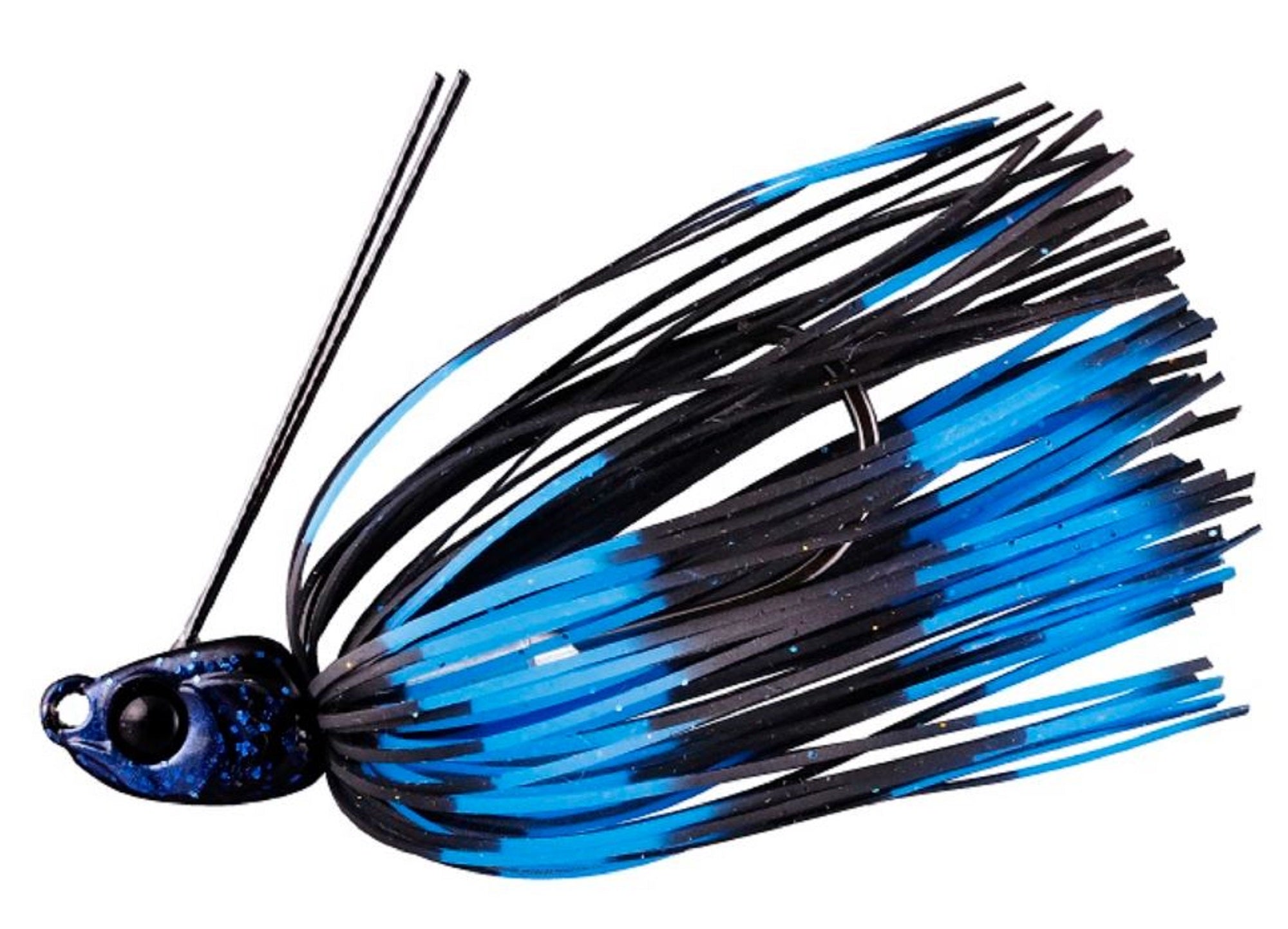 Jackall B Crawl Swimmer 1/4 oz Black Blue Stripe (1311)