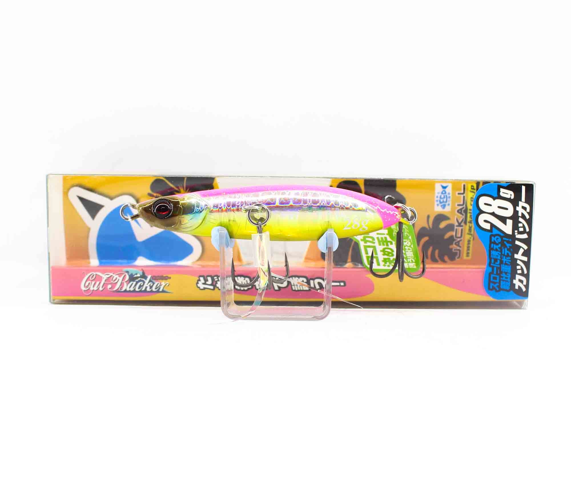 Jackall Metal Jig Cut Backer 28 grams Pink Gold Bait (1991)