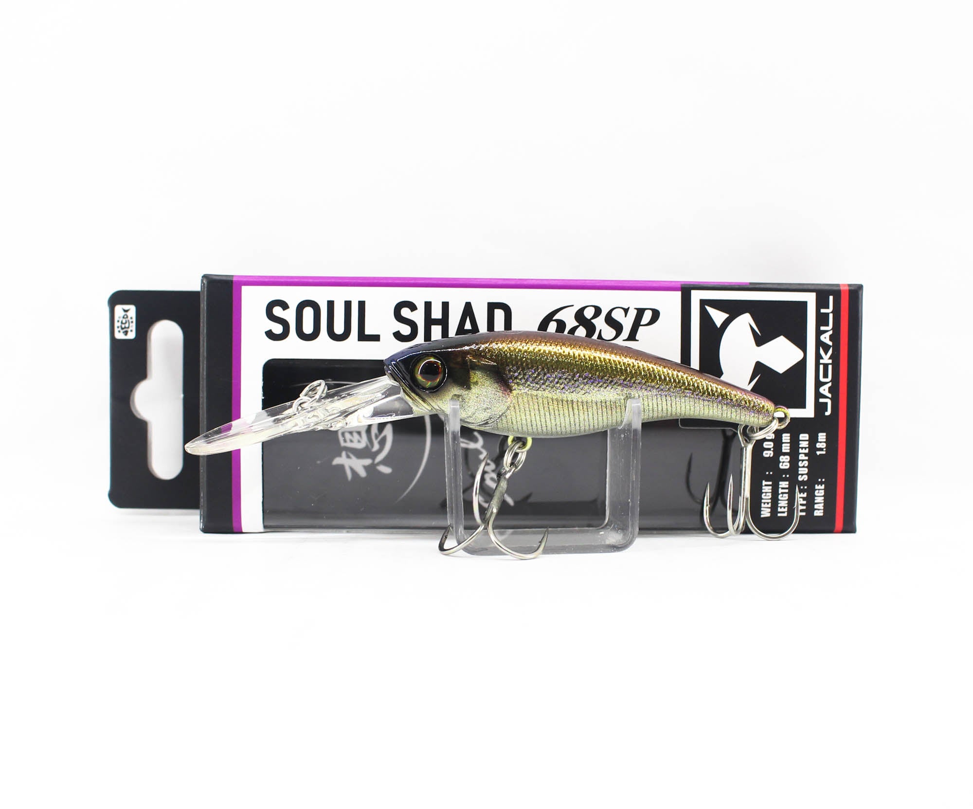 Jackall Soul Shad 68SP Suspend Lure RT Maruhata Wakasagi (2875)