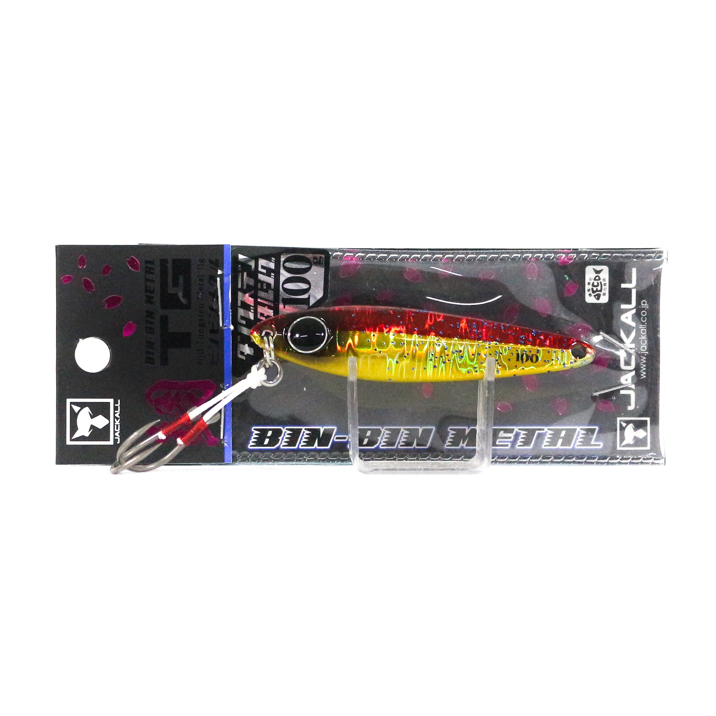 Jackall Metal Jig Bin Bin TG Tungsten 100 grams Red Gold (4749)