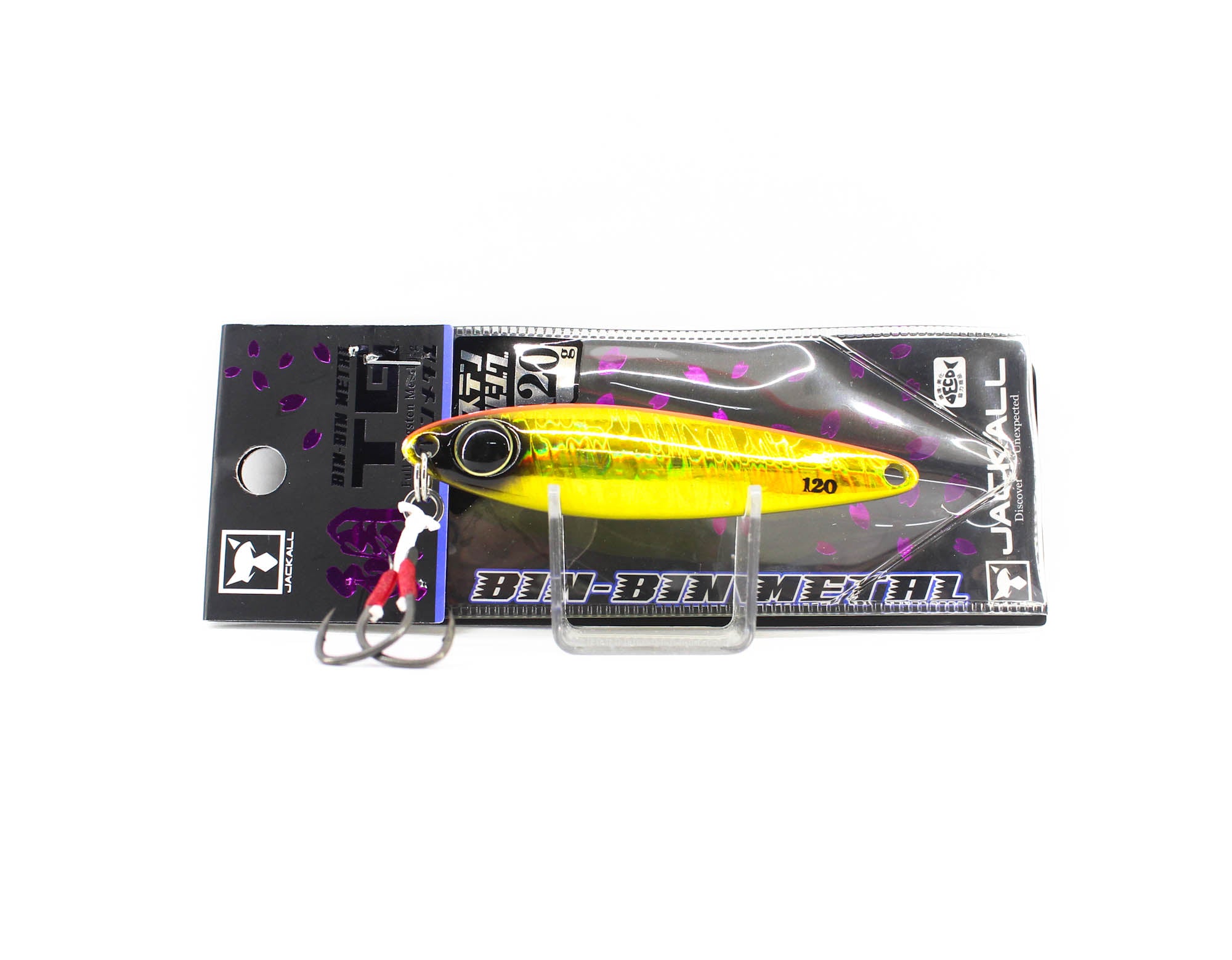 Jackall Metal Jig Bin Bin TG Tungsten 120 grams Orange Gold (4794)