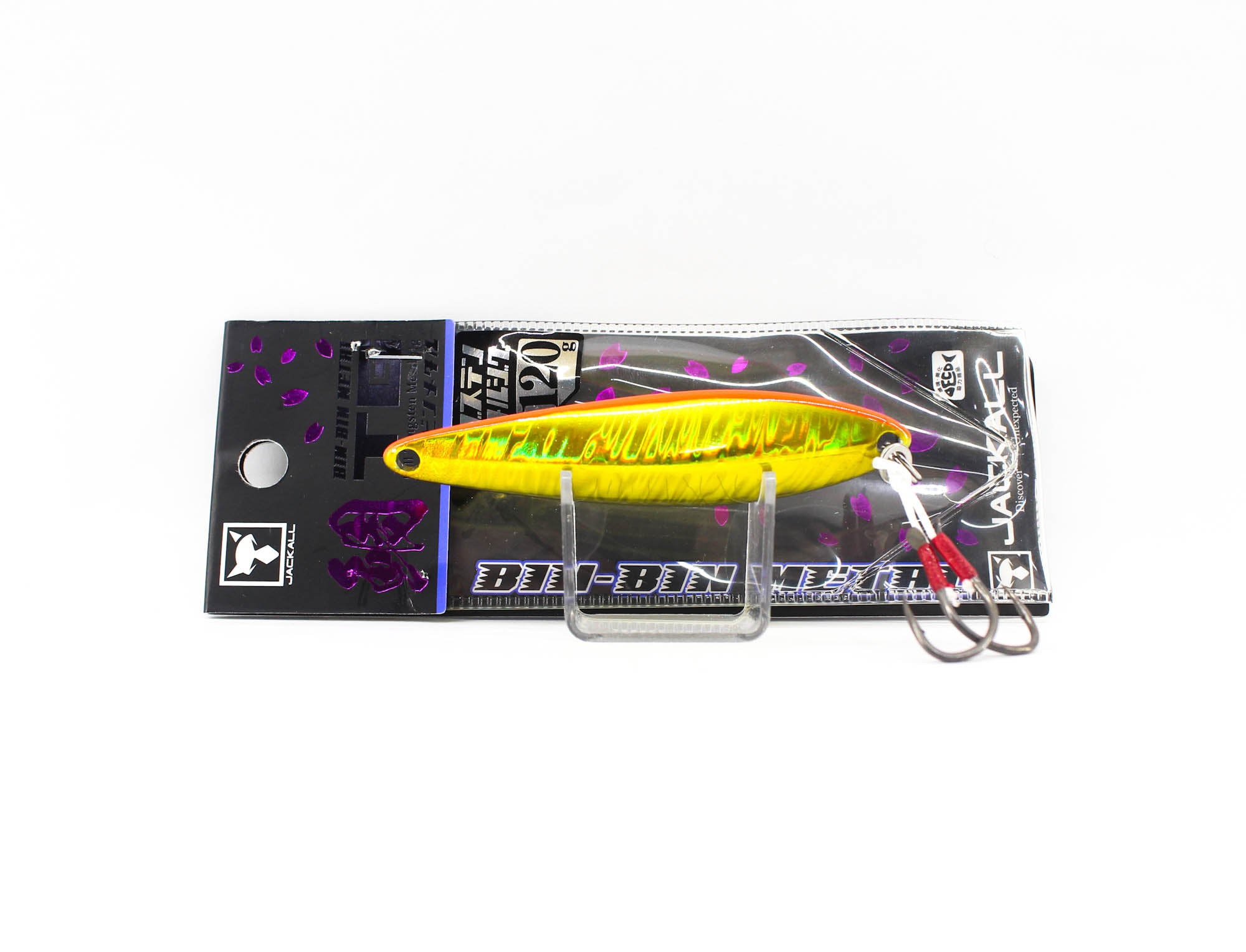 Jackall Metal Jig Bin Bin TG Tungsten 120 grams Orange Gold (4794)