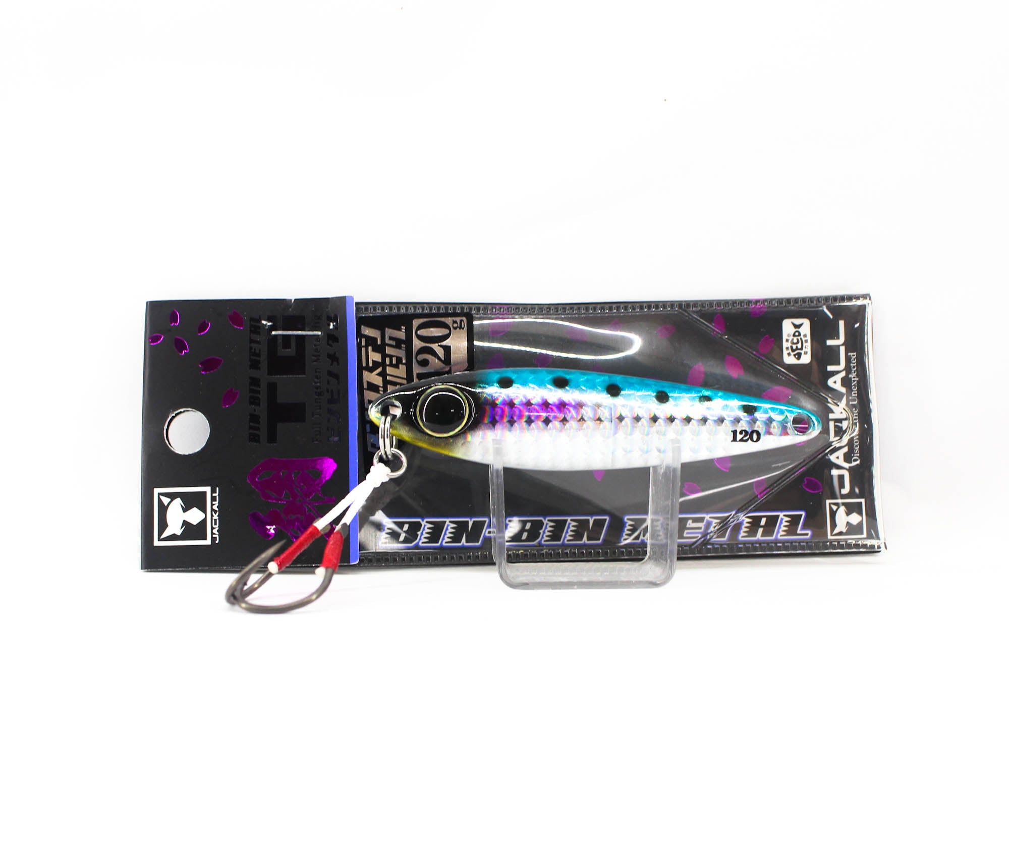 Jackall Metal Jig Bin Bin TG Tungsten 120 grams Iwashi (4800)