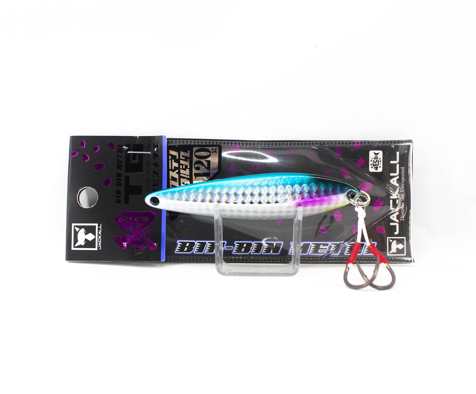 Jackall Metal Jig Bin Bin TG Tungsten 120 grams Iwashi (4800)